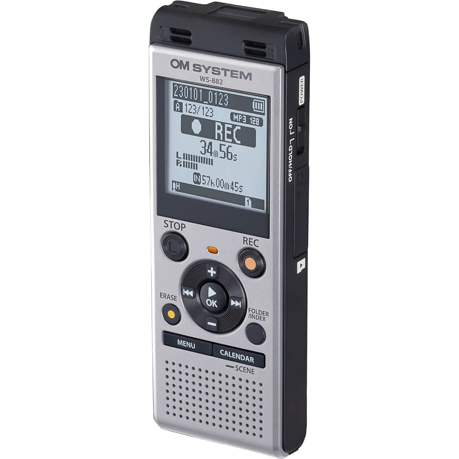 OM system WS-882 Digital Voice Recorder replace Olympus WS-852