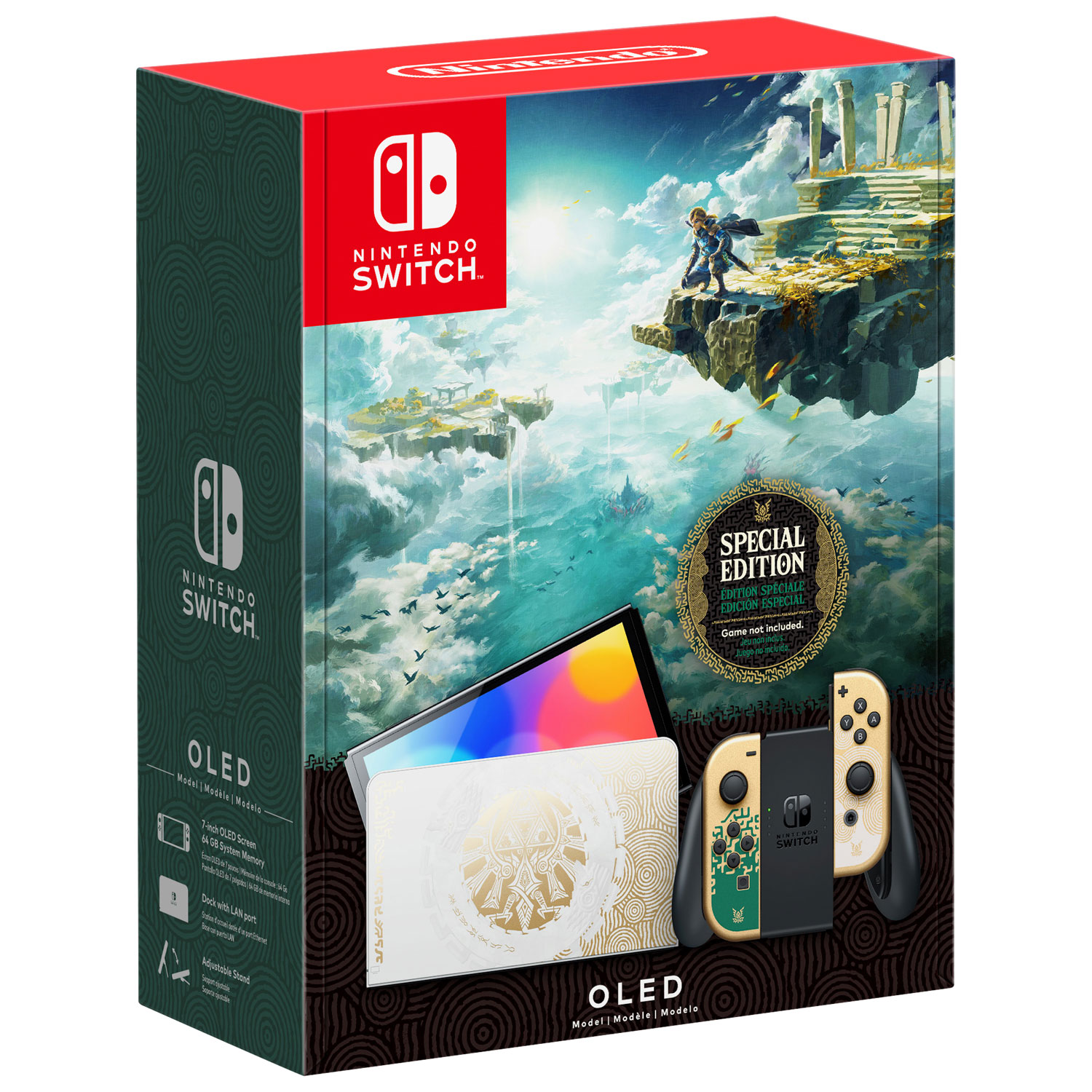 Nintendo Switch (OLED Model) Console - The Legend of Zelda: Tears of the Kingdom Edition
