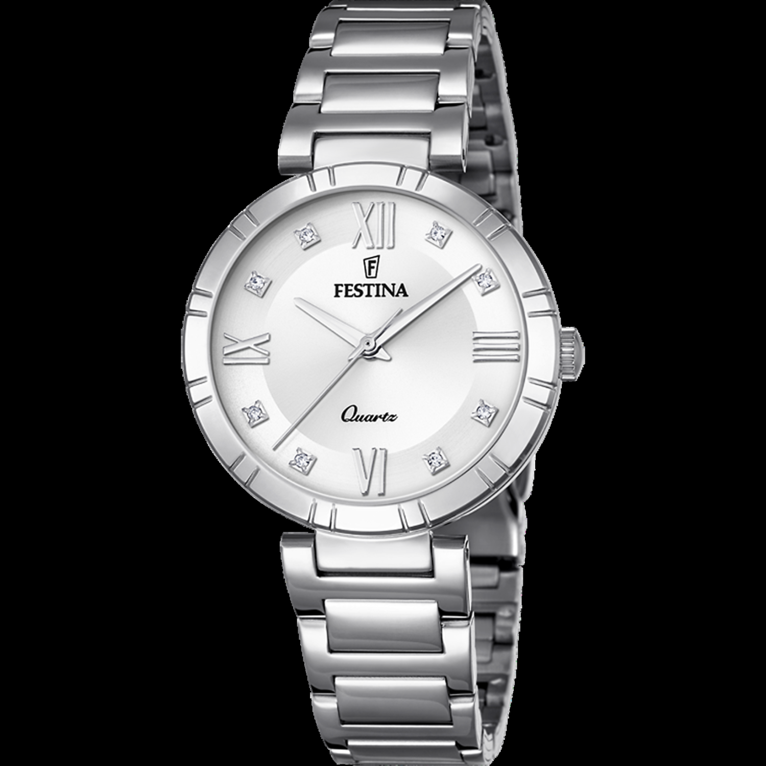 Festina F16936/A Mademoiselle Stainless Steel Watch In Silver