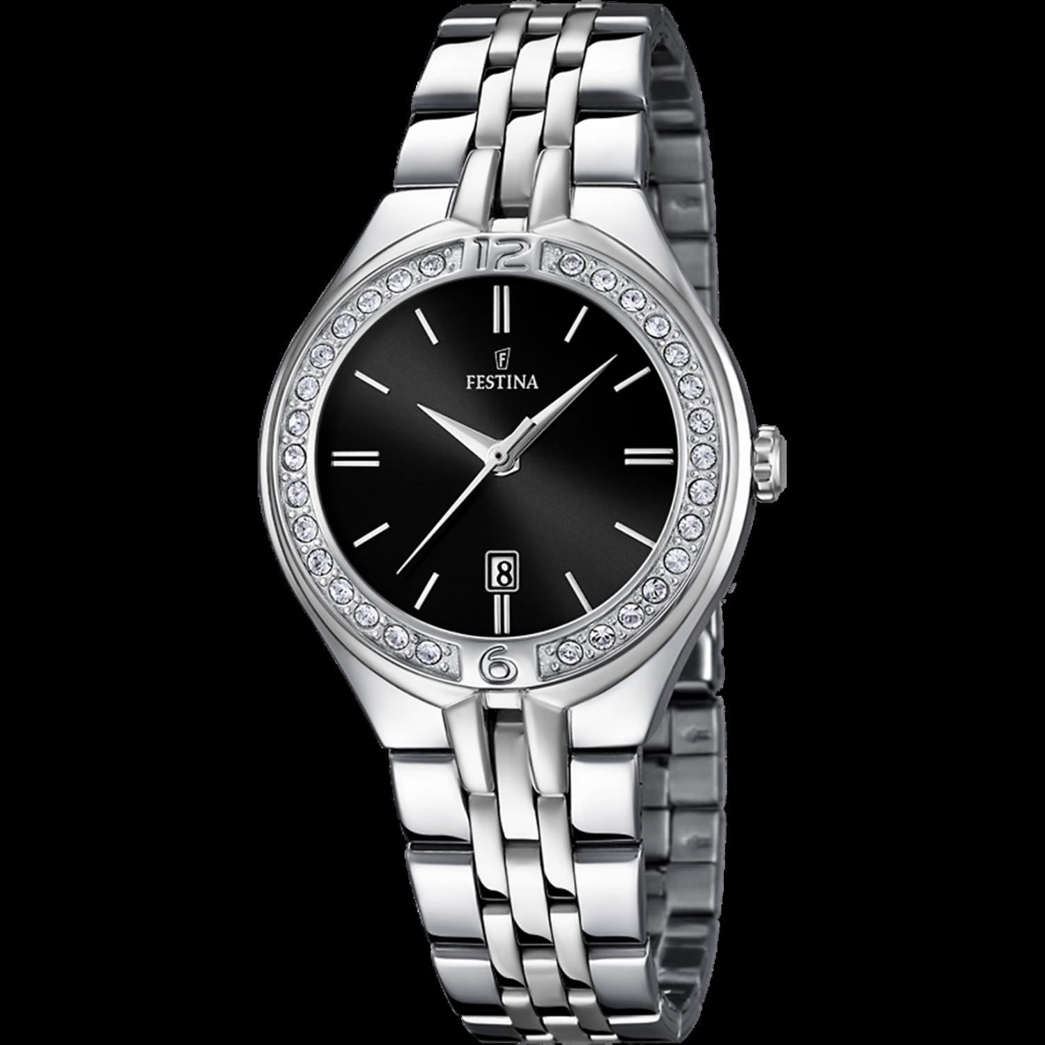 Festina F16867/2 Mademoiselle Stainless Steel Watch In Silver