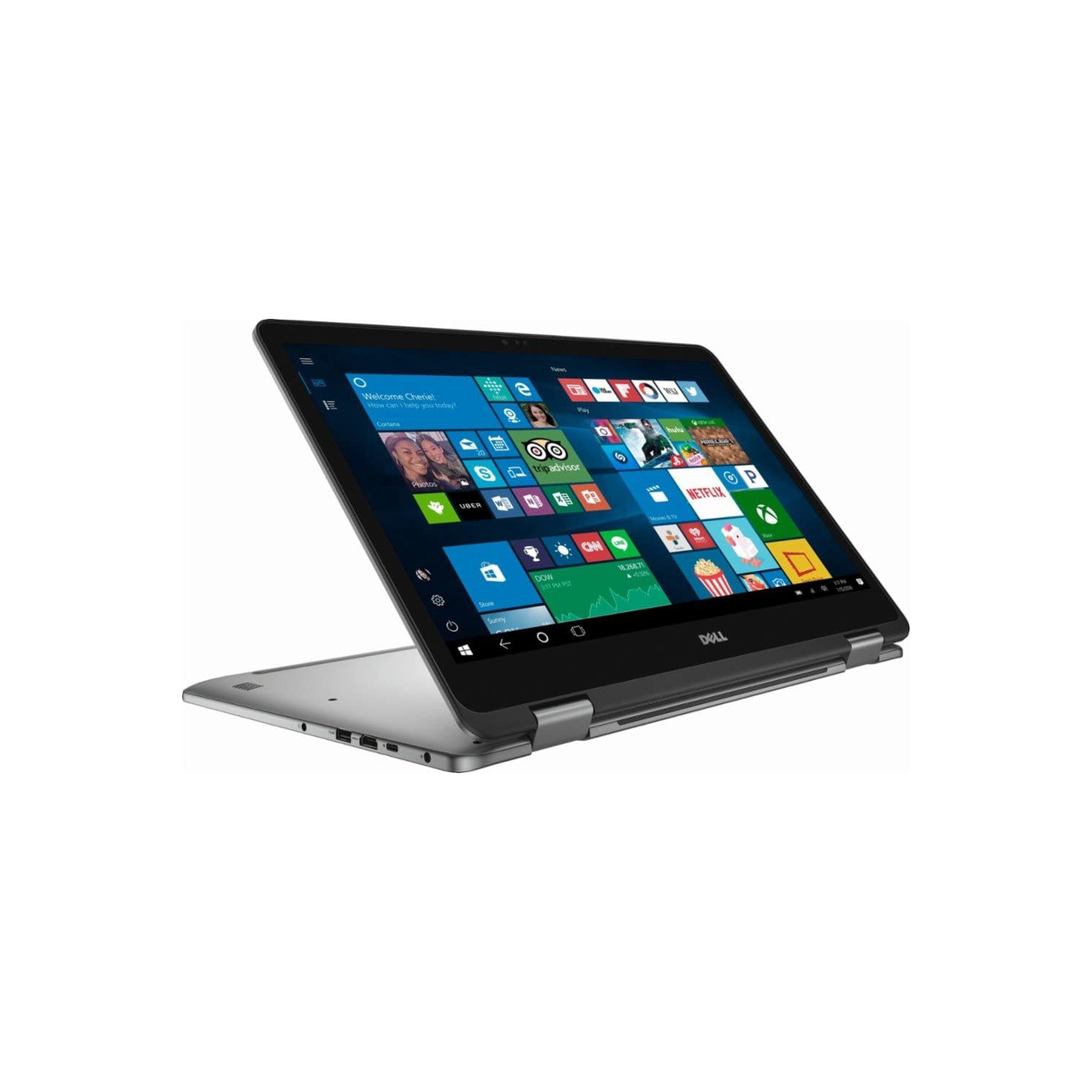 Portable 2-en-1 à écran tactile de 17 po Inspiron 17-7779 1920 x 1080p 17,3 po de Dell, Core i7 7th de 2,7Ghz génération, mémoire vive de 16GB Go,