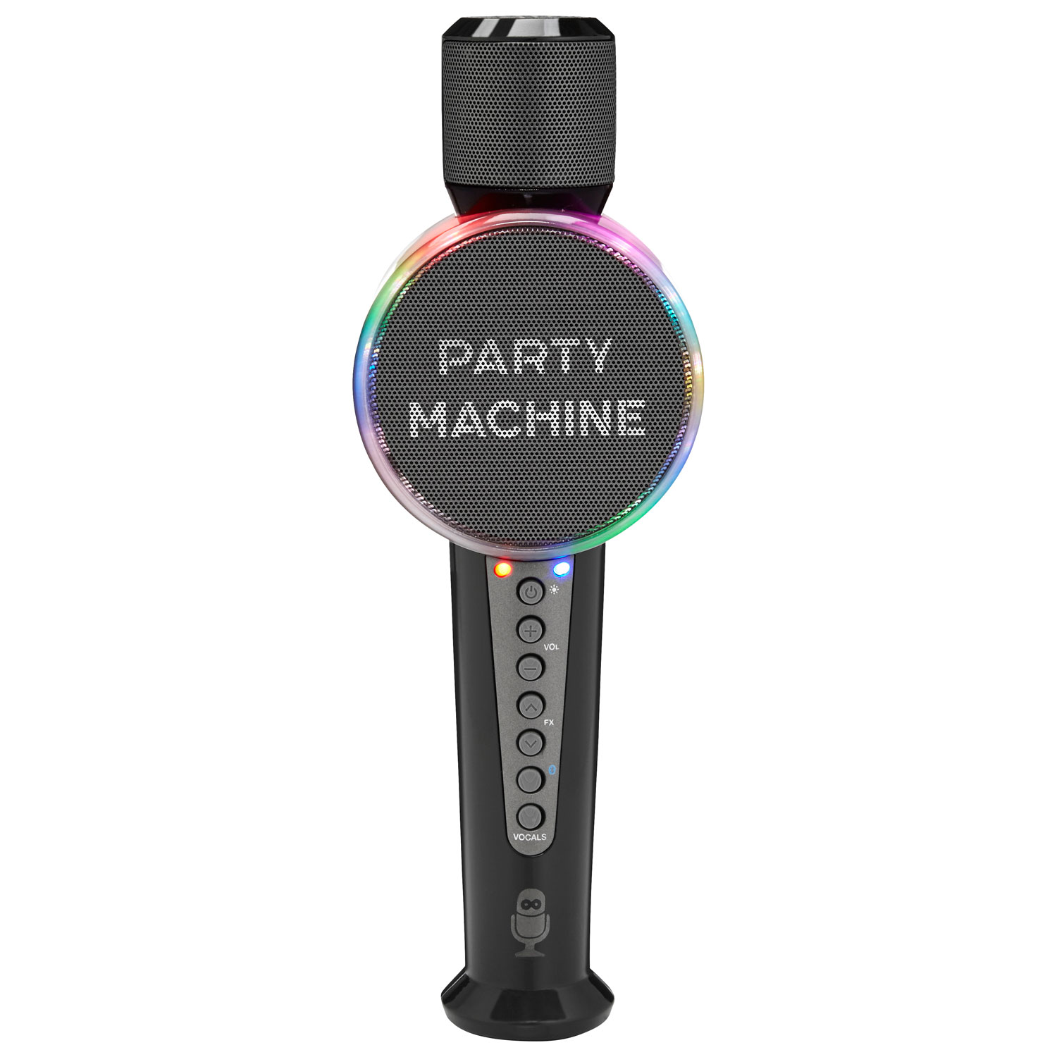 Singing Machine Bluetooth Microphone with Built-In Speaker