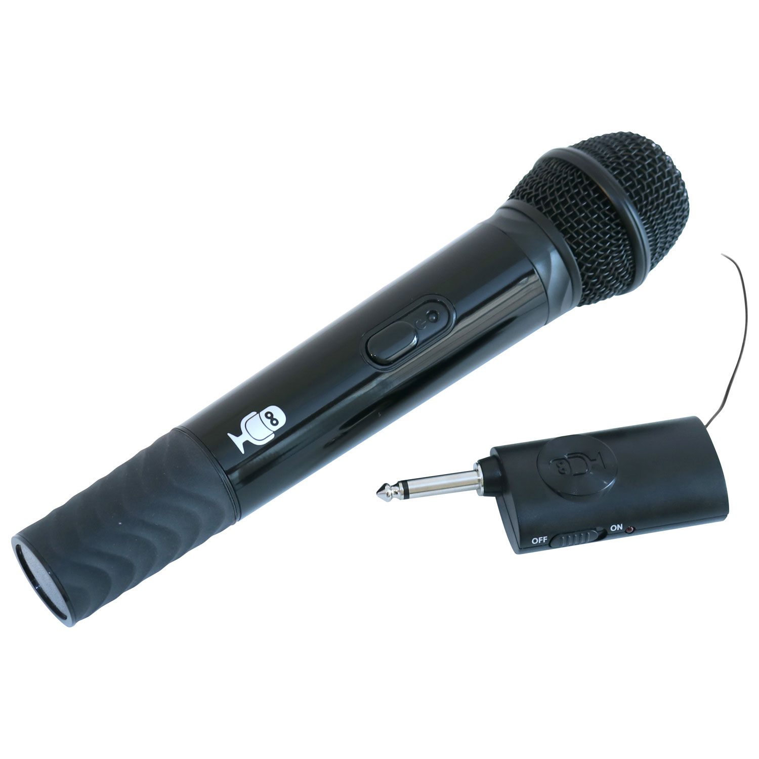 Singing Machine Unidirectional Wireless Dynamic Microphone - Black