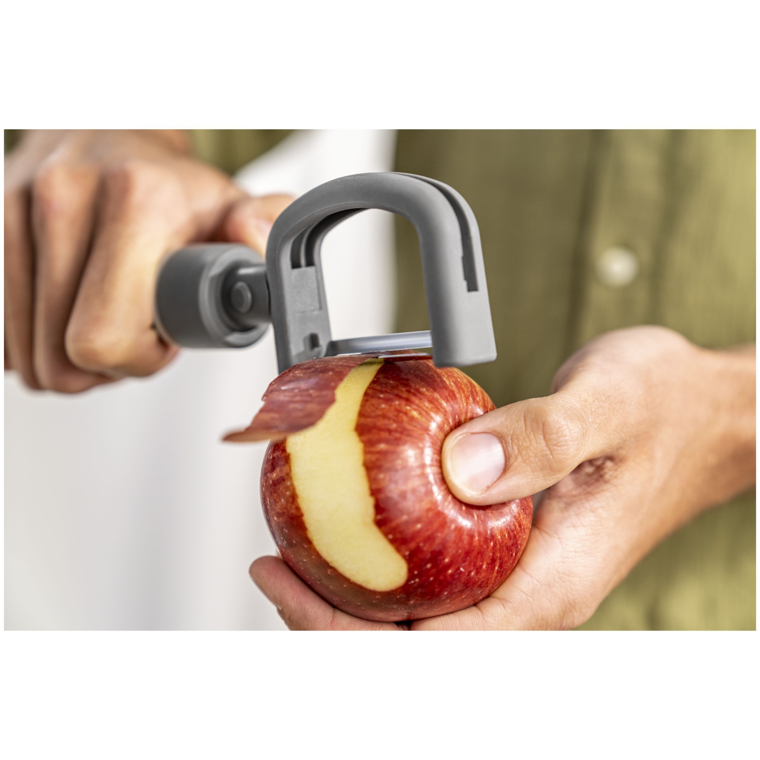 ZWILLING Z-Cut 2-In-1 Peeler, Grey