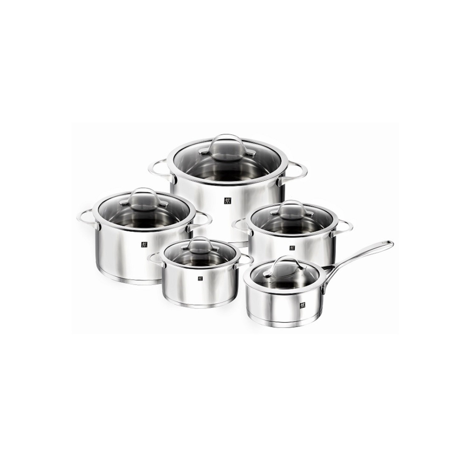 ZWILLING Essence Pot Set 10 Piece 18/10 Stainless Steel