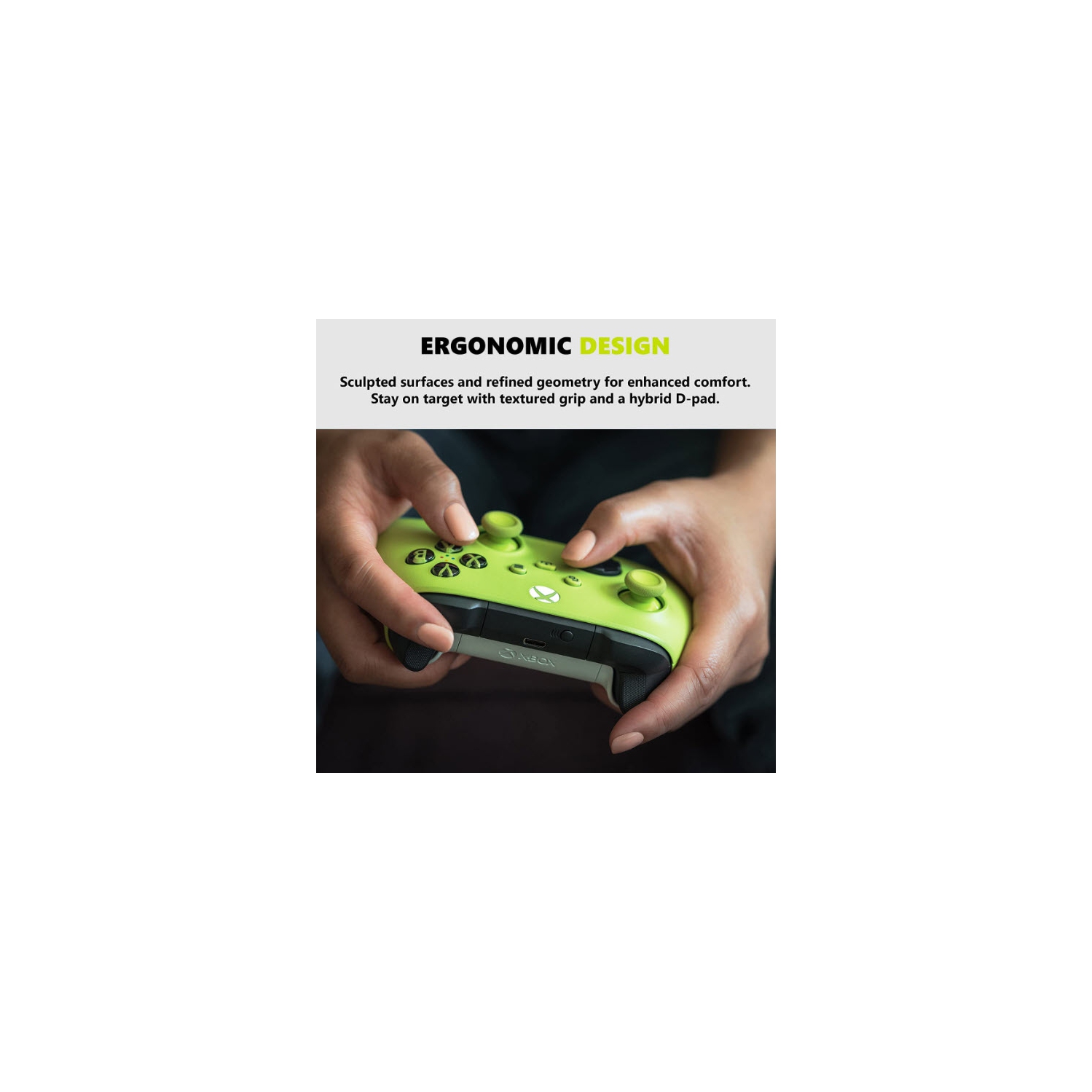 Manette sans fil pour Xbox pour Xbox Series X|S, Xbox One et appareils Windows – Volt électrique