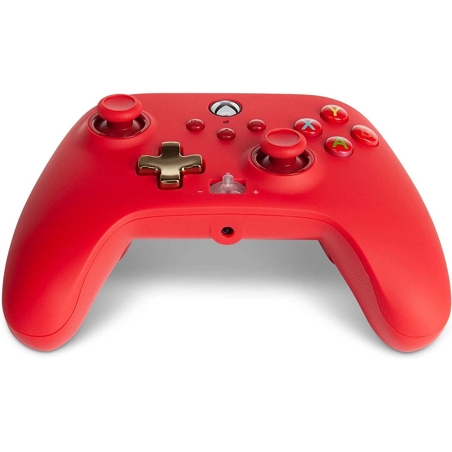 Manette avec fil optimisée ouverte de PowerA pour Xbox - Rouge