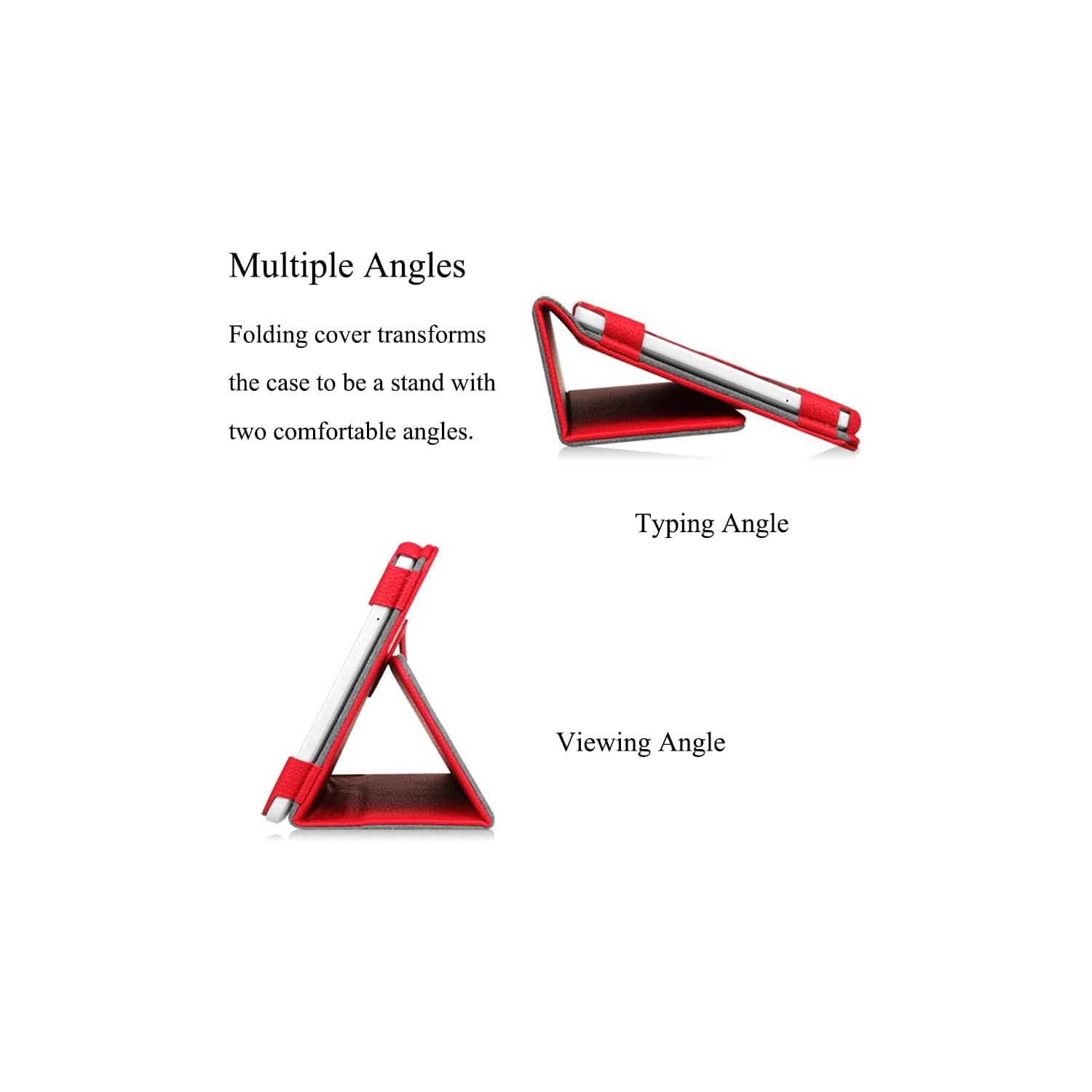 K Slim Case for Samsung Galaxy Tab E 9.6'', Lightweight Stand Cover for Samsung Galaxy Tab E 9.6 Inch Tablet 2015 Released Model SM-T560 T561 T565