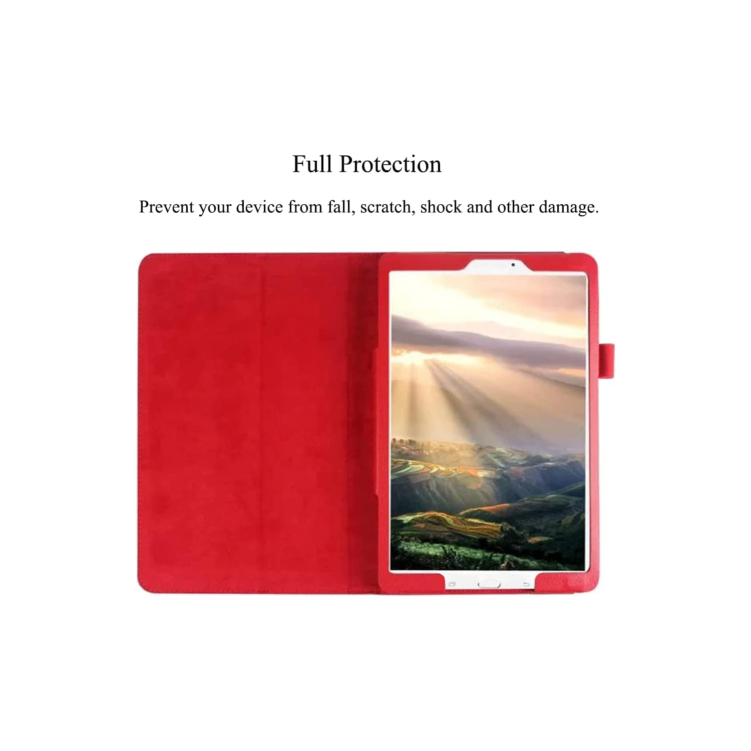 K Slim Case for Samsung Galaxy Tab E 9.6'', Lightweight Stand Cover for Samsung Galaxy Tab E 9.6 Inch Tablet 2015 Released Model SM-T560 T561 T565