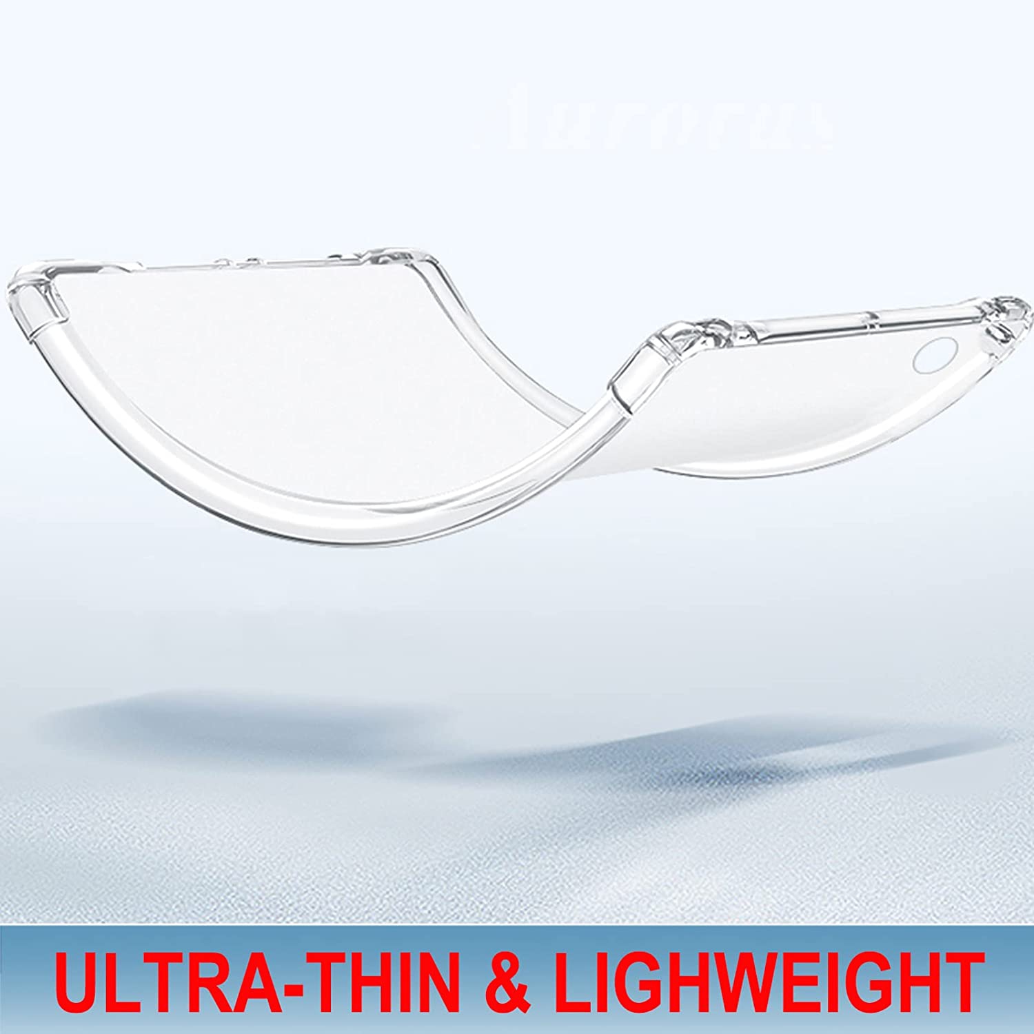 Tablet Case for Lenovo Tab M10 Plus 3nd Gen 10.6inch, K Flexible Ultra Slim Reinforced Corners Clear Protective Cover Crystal Shockproof Rugged Back