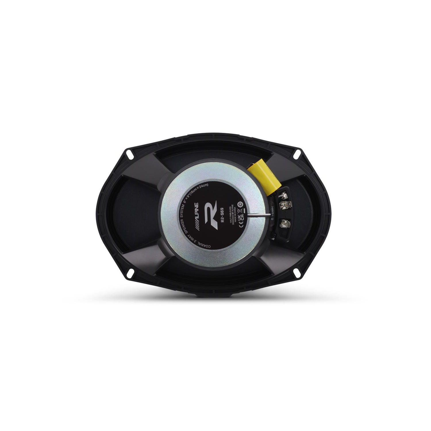 Alpine R2-S69 High-Resolution Coaxial Speaker Set