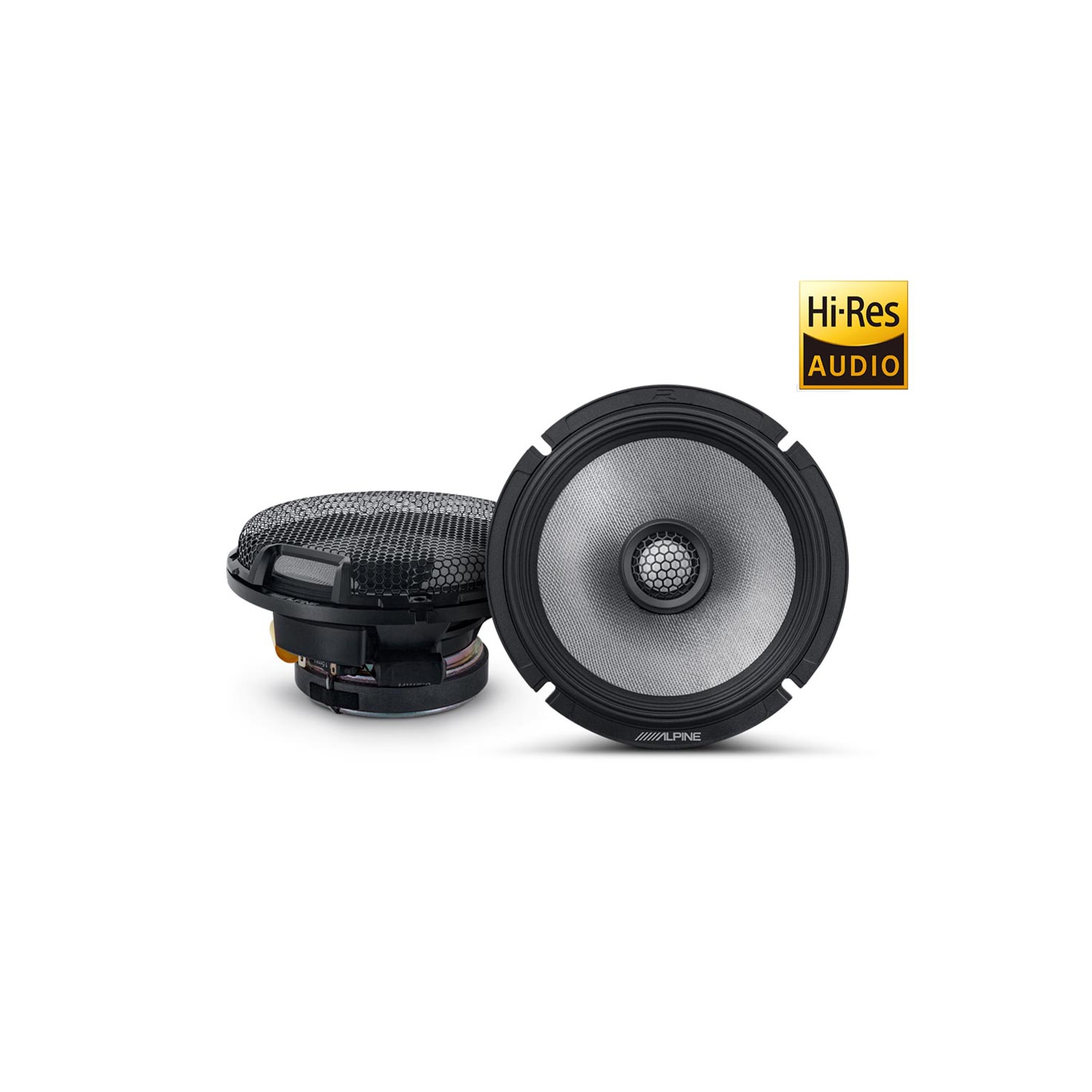 Alpine R2-S65 High-Resolution Coaxial Speaker Set