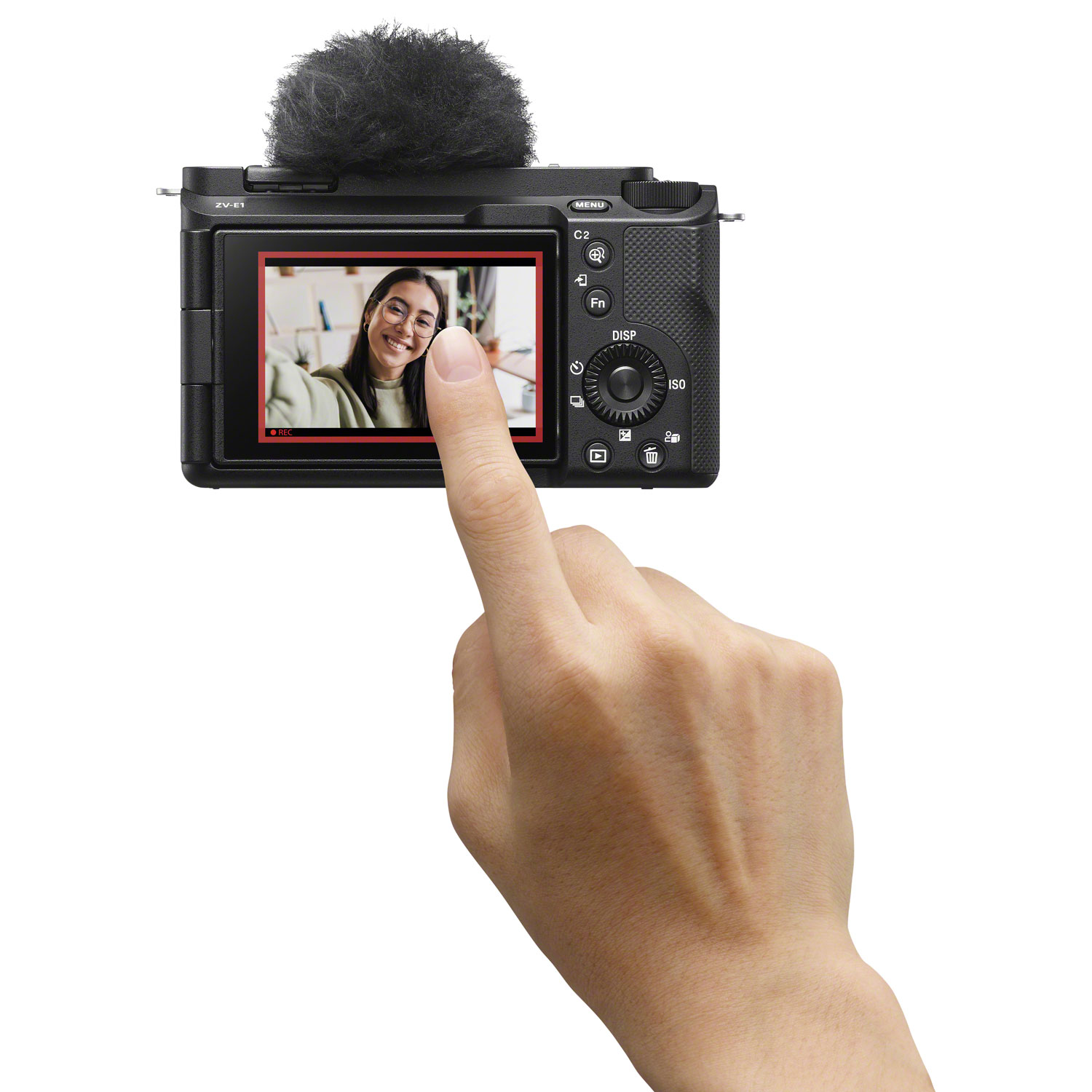 App. sans miroir plein format à obj. interchangeable Alpha ZV-E1 de Sony pour blogueur vidéo avec objectif 28-60 mm