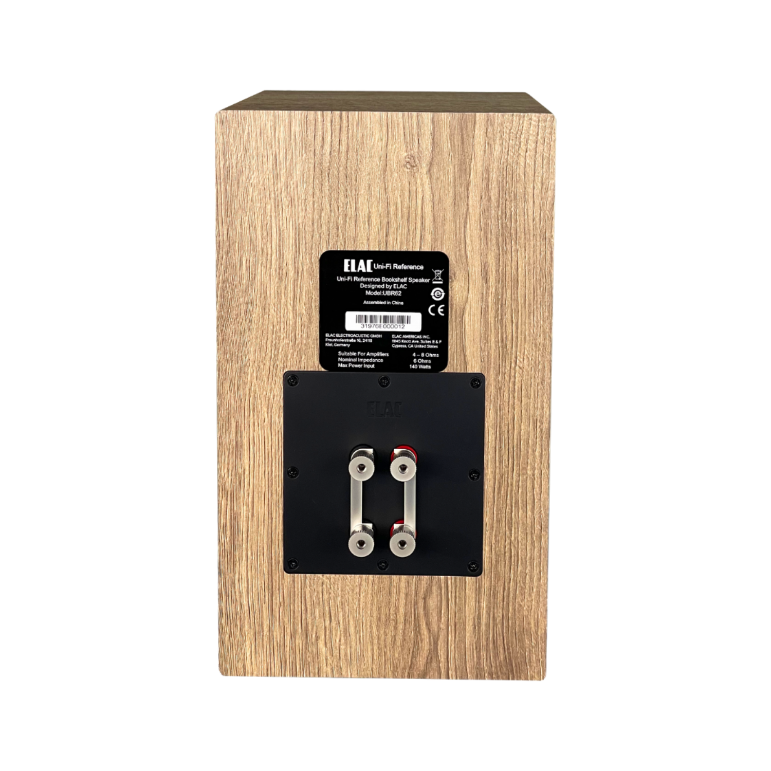 ELAC Uni-Fi Reference UBR62-WH Bookshelf Speakers