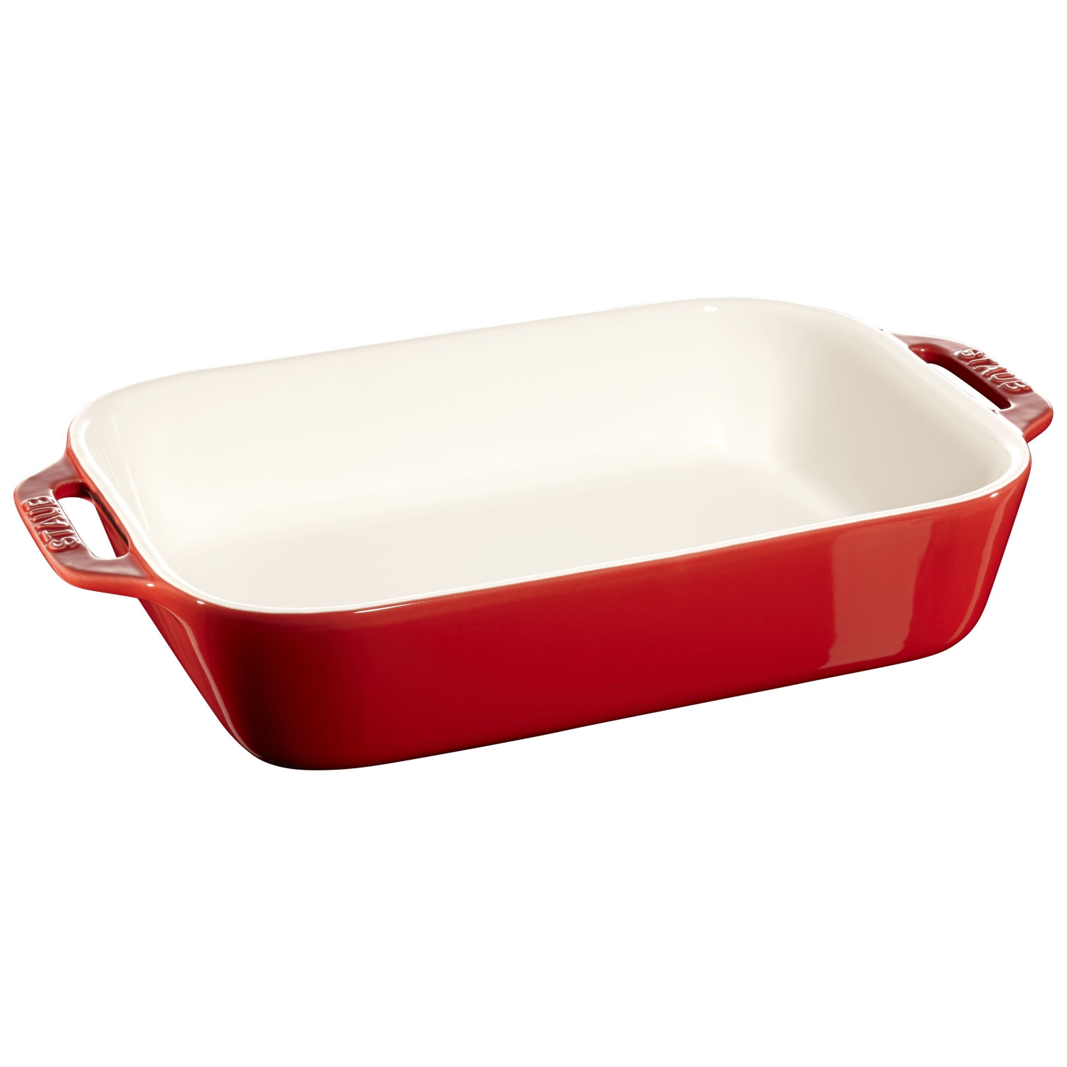 STAUB – Plat de cuisson rectangulaire en céramique 4&nbsp;L, cerise, 2