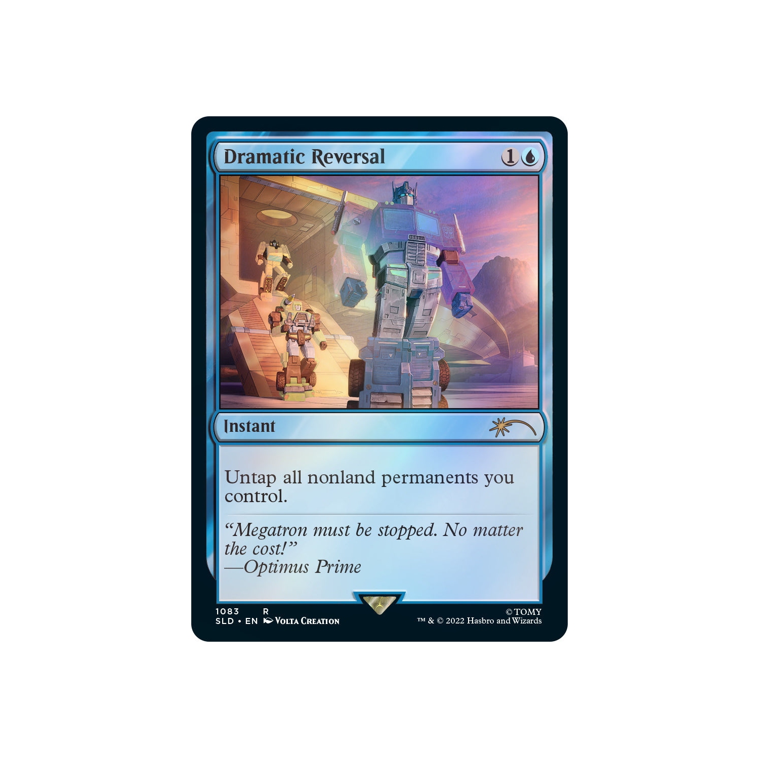 Magic: The Gathering TCG - Secret Lair Drop Series - Transformers: Roll Out or Rise Up - Foil Edition