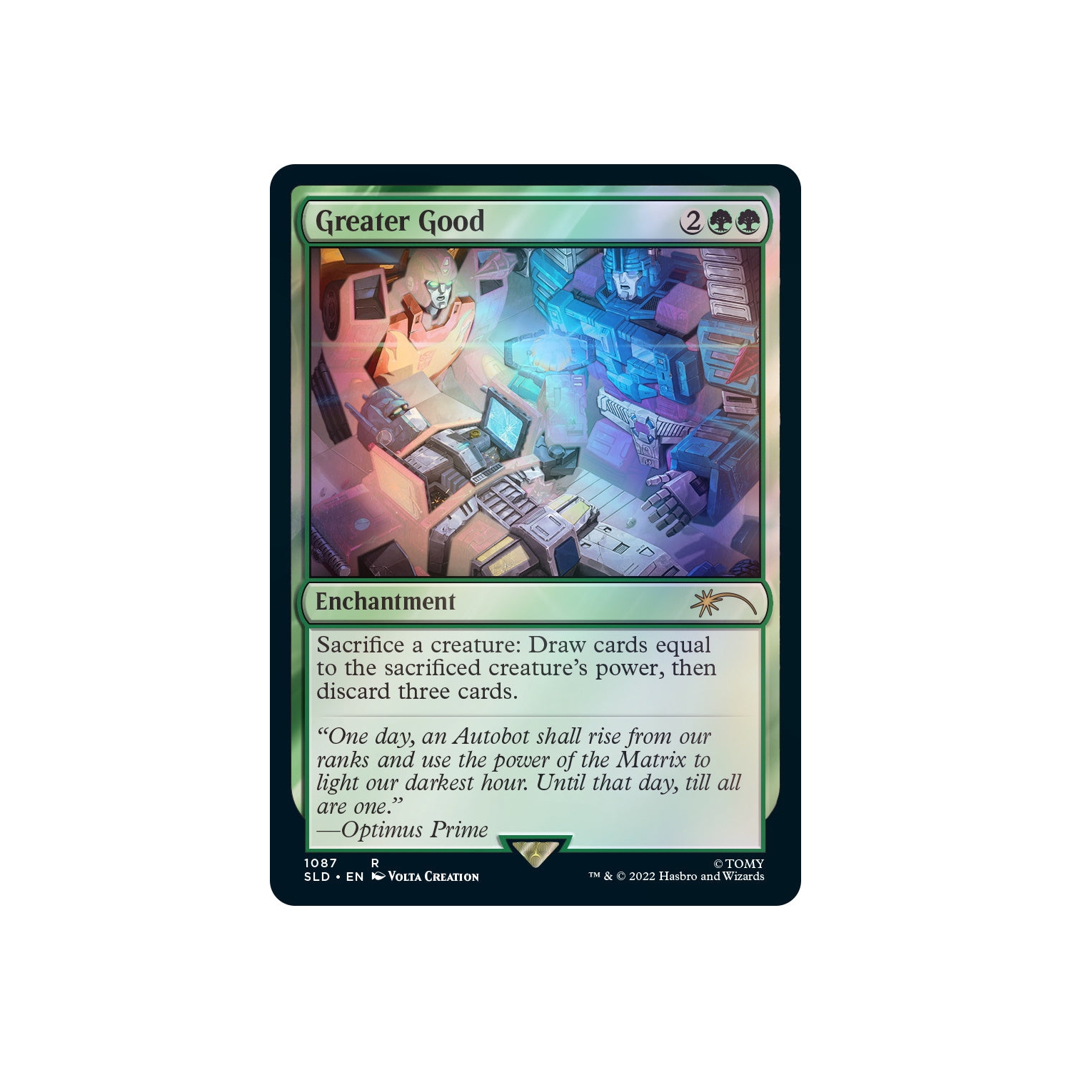 Magic: The Gathering TCG - Secret Lair Drop Series - Transformers: Roll Out or Rise Up - Foil Edition