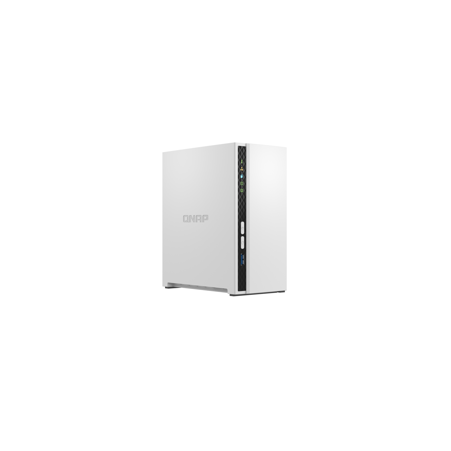 QNAP – NAS d’ordinateur de bureau TS-233-US à 2 baies, processeur quadruple coeur Cortex-A55 d’ARM et 2 Go de mémoire vive DDR4