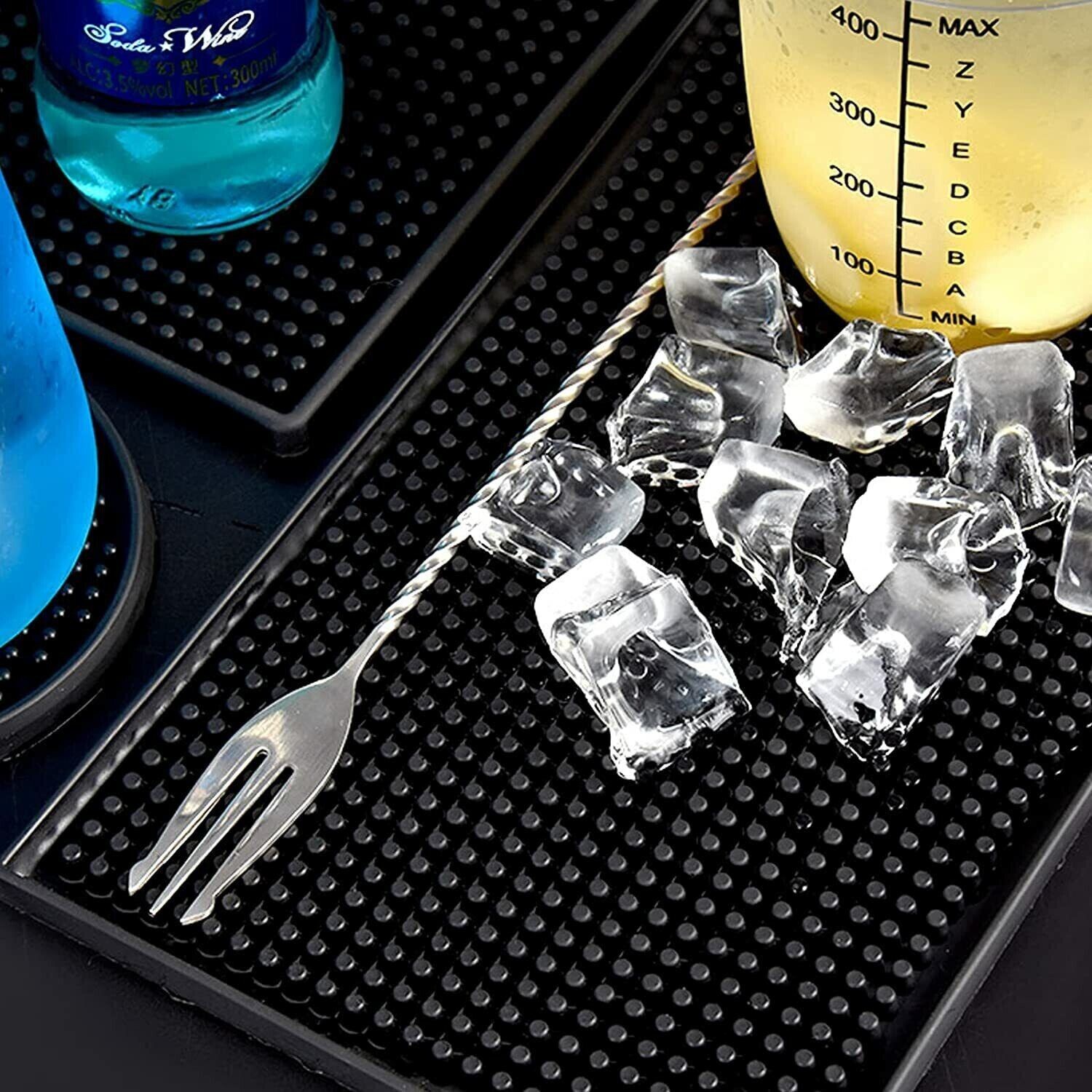 ISTAR Bar Mats Set of 1 | Drying, Durable and Stylish Spill Mats for Bars, Restaurants, Coffee Shops, Bar Mats Countertop and Table Top, Non-Spill &