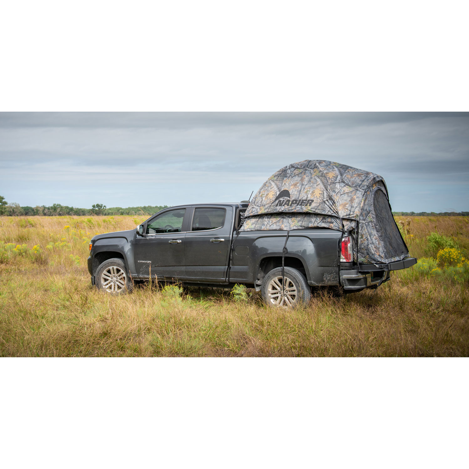 Tente de camion avec motif camouflage Backroadz - Caisse standard/compacte