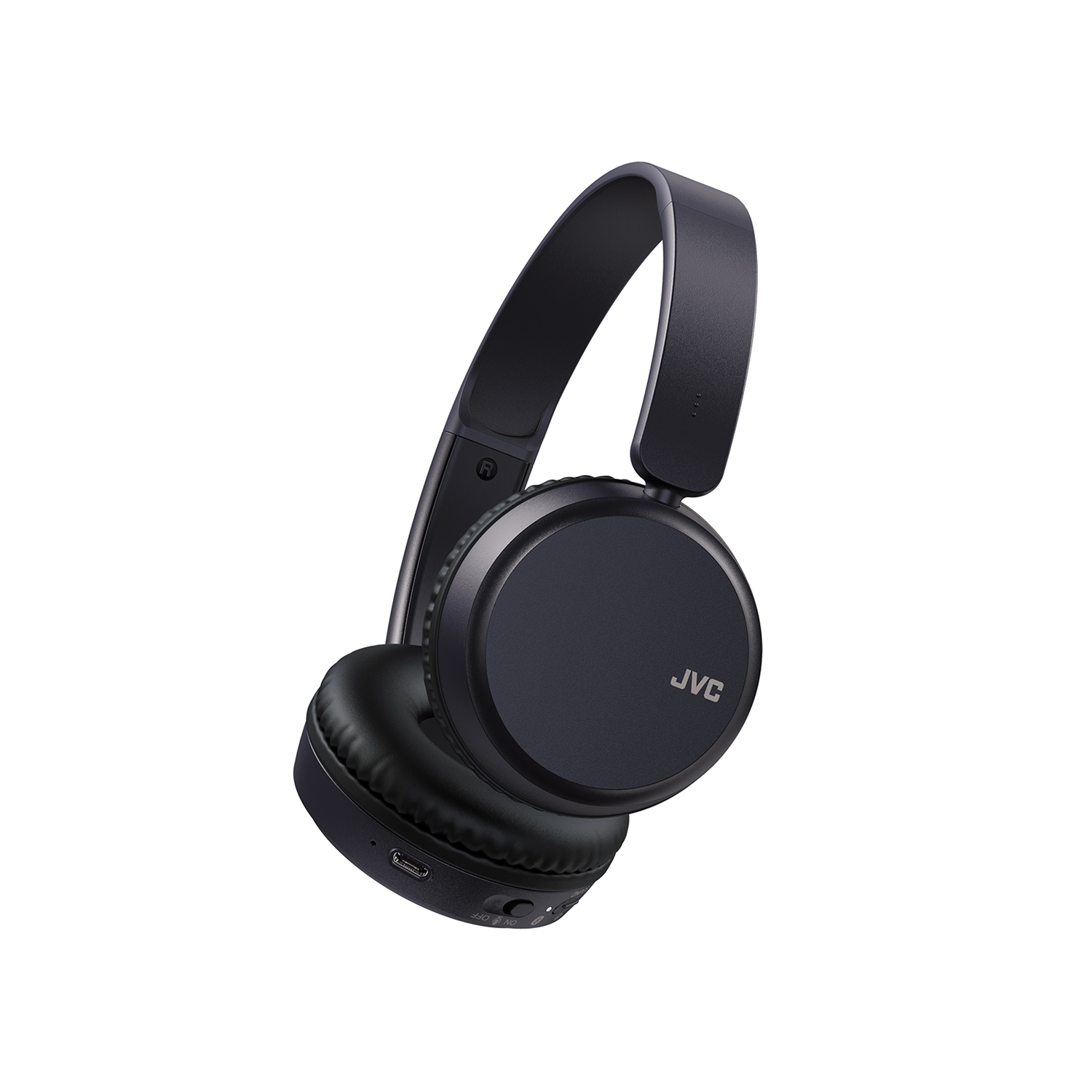 JVC HA-S36W-A - Wireless On-Ear Headphones, Bluetooth 5.2, Integrated Remote Control and Microphone, Blue