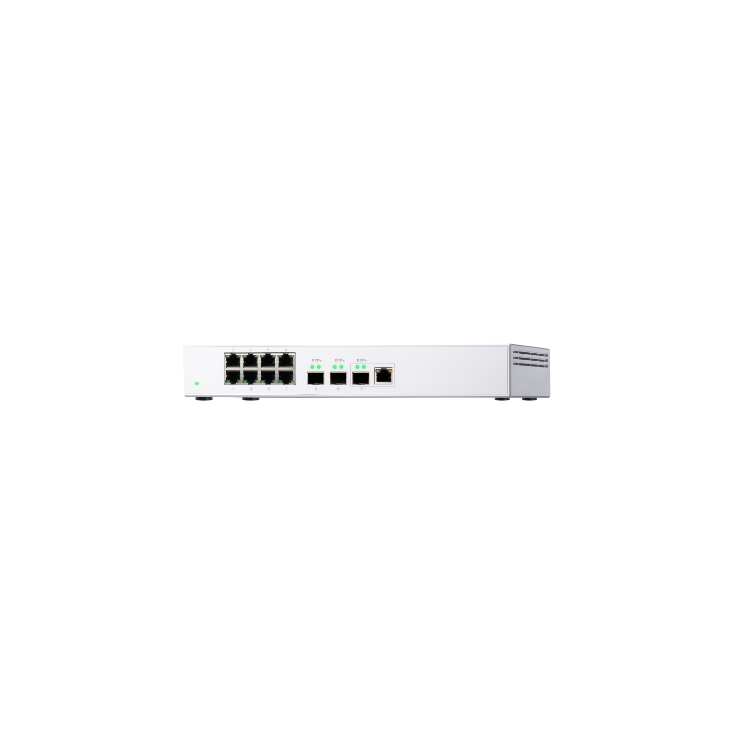 QNAP – Commutateur QSW-308-1C 10GbE, 3 ports 10G SFP+ et commutateur non géré Gigabit à 8 ports
