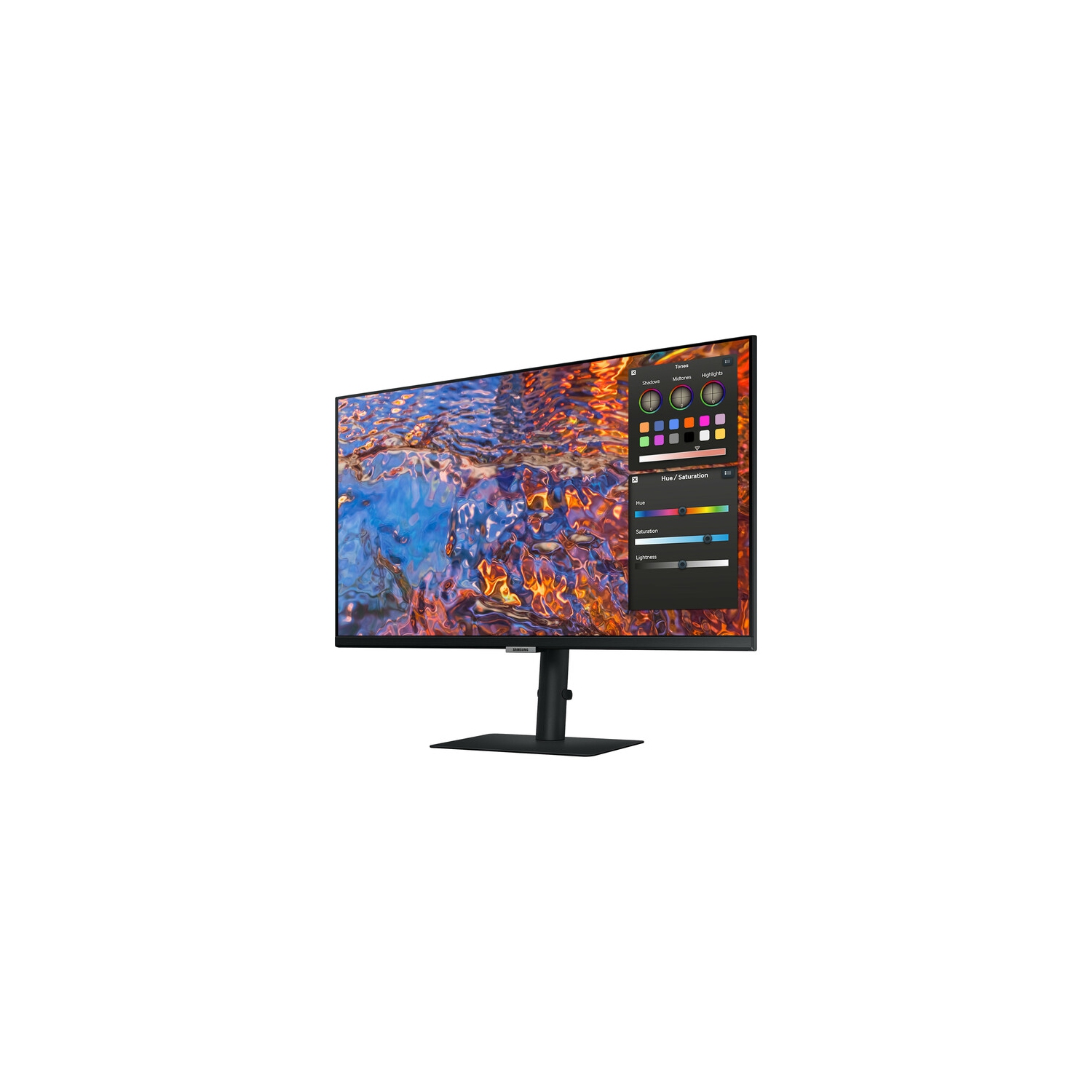 Samsung 27" UHD 60Hz IPS LED V-Sync Monitor - Black