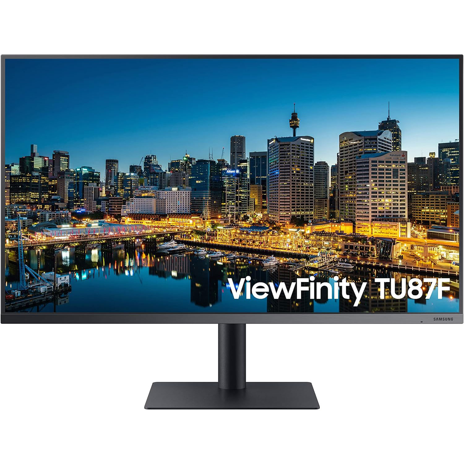 Samsung 32" 4K UHD 60 Hz 5ms GTG VA LED V-Sync Monitor (LF32TU874VNXGO) - Dark Blue, Gray