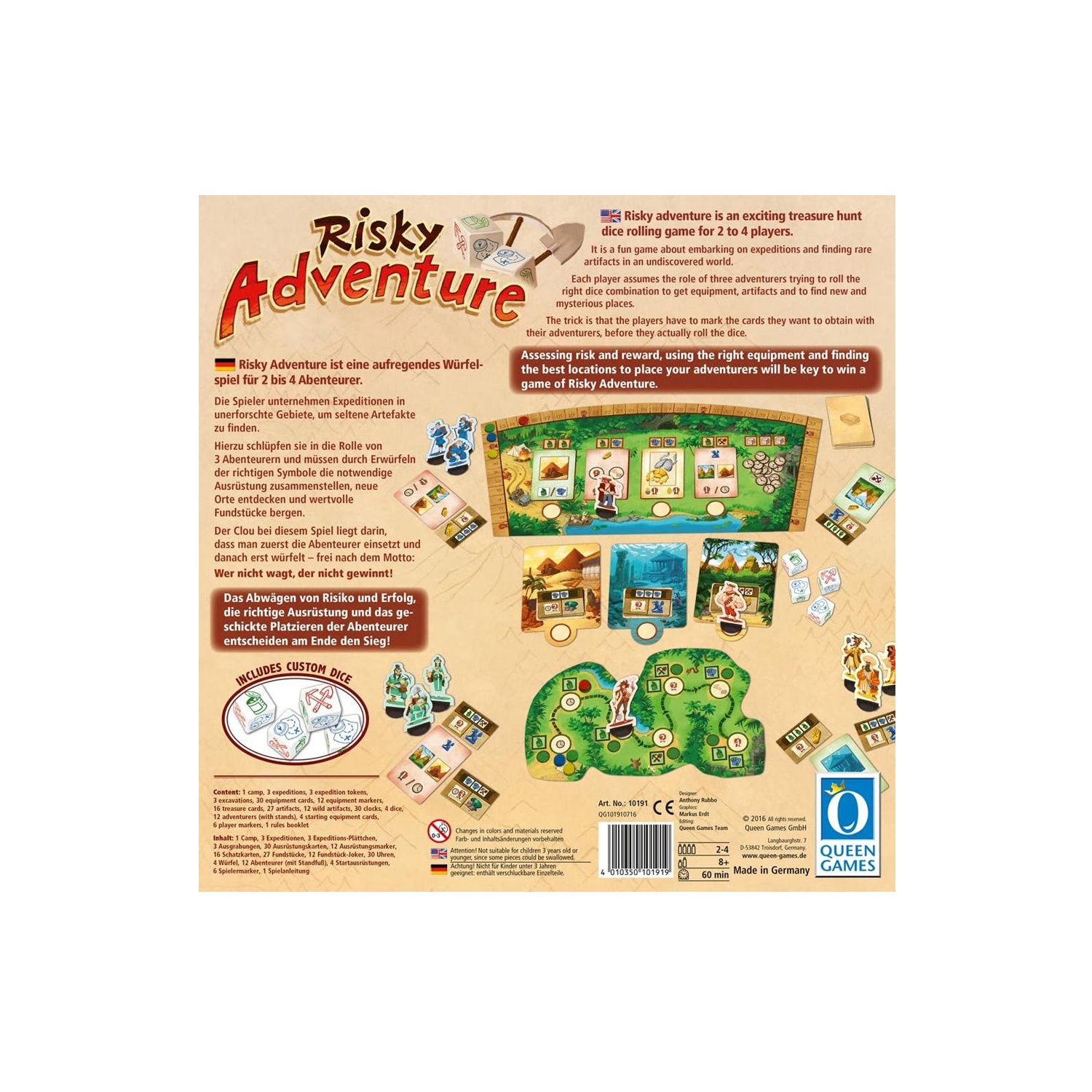 Kingdom Builder Expansion Marshlands Board Game (2-4 Player)