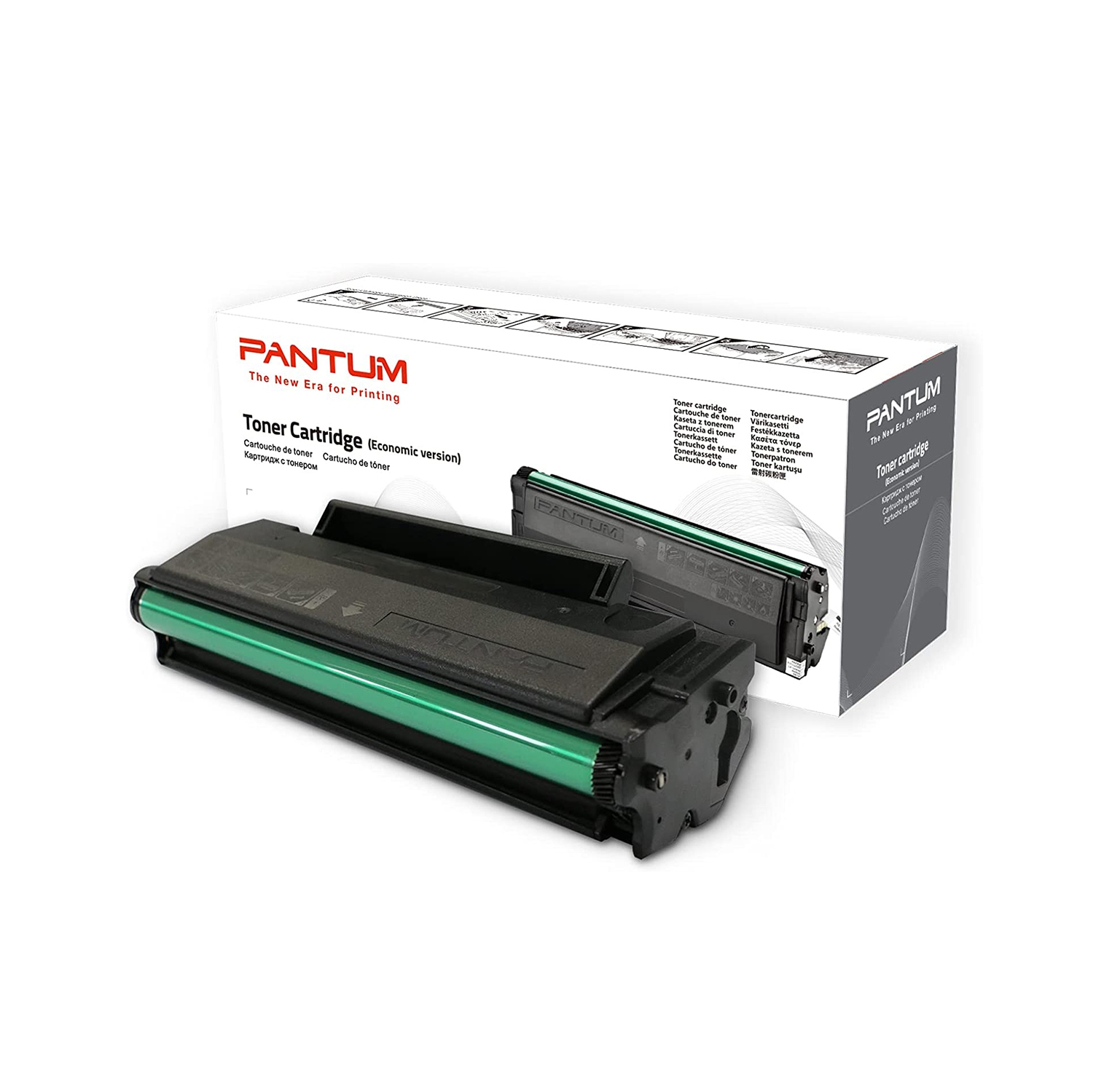 Pantum PD-219 Cartouche de toner noir à rendement standard d'origine pour Pantum P2509 P2509W M6559 M6559NW
