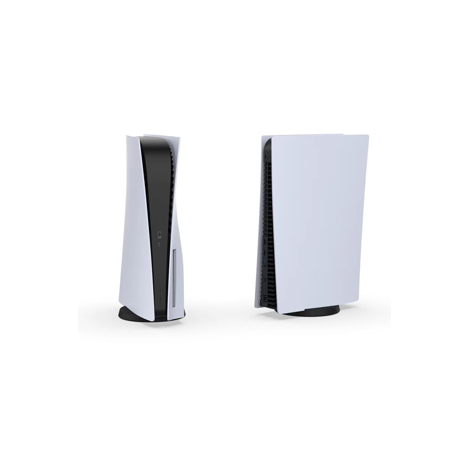 navor Faceplate Skin Compatible with PS5 Disk Console, Scratch Resistant Dustproof Faceplate Compatible with PlayStation 5, Hard ABS Shockproof Cover