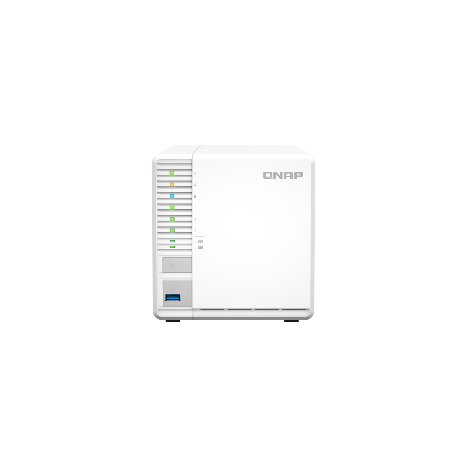 QNAP – NAS de bureau haute performance TS-364-8G-US à 3 baies avec processeur 4 hexacoeur Celeron d’Intel