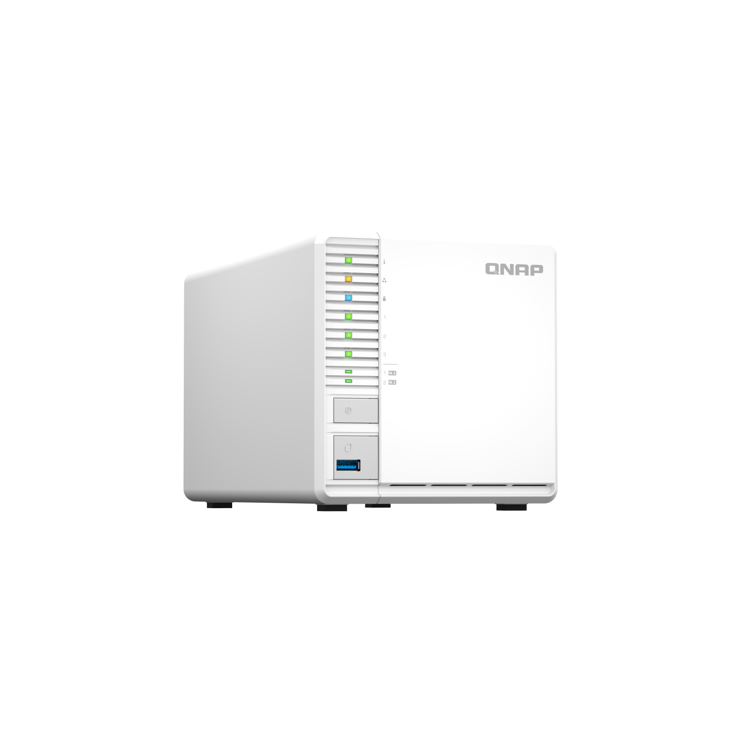 QNAP – NAS de bureau haute performance TS-364-8G-US à 3 baies avec processeur 4 hexacoeur Celeron d’Intel
