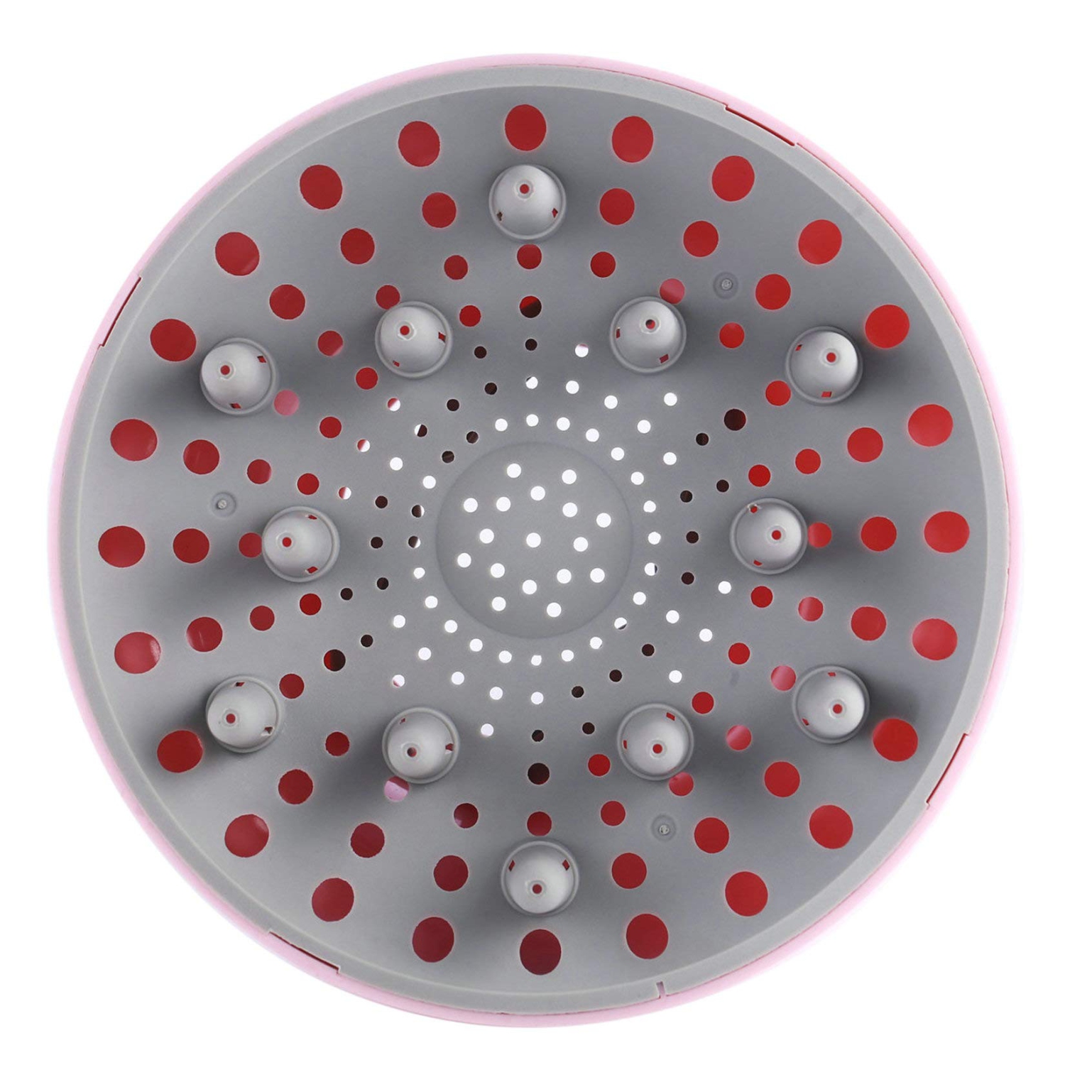 airizone Universal Hair Diffuser Adaptable for Blow Dryers with D-1.7-Inch to 2.6-Inch for Curly or Wavy Hair, Pink