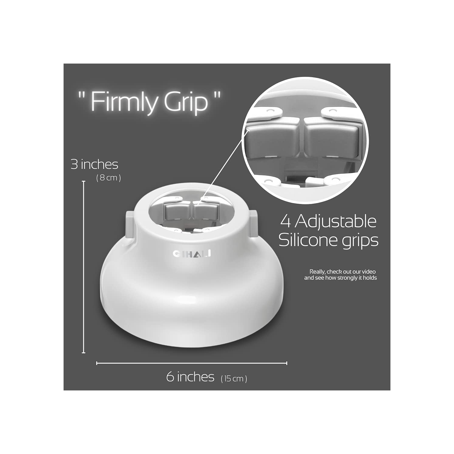 Universal Hair Diffuser “Super Sturdy” 4.4-6.6 cm for Natural Curly and Wavy Hair, Hair Dryer Attachment