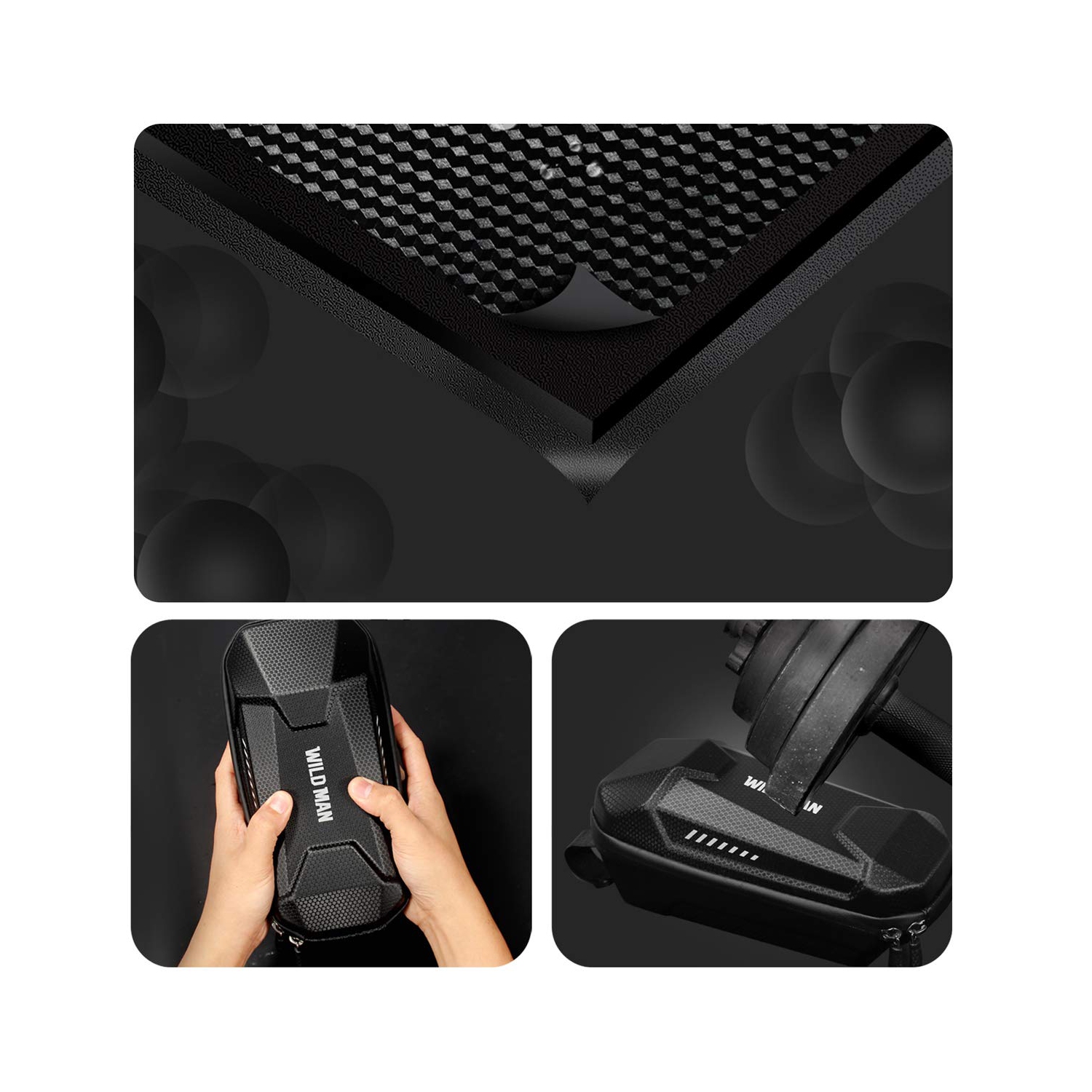 Sac de rangement à dégagement rapide pour trottinettes pliantes à l’épreuve de la pluie