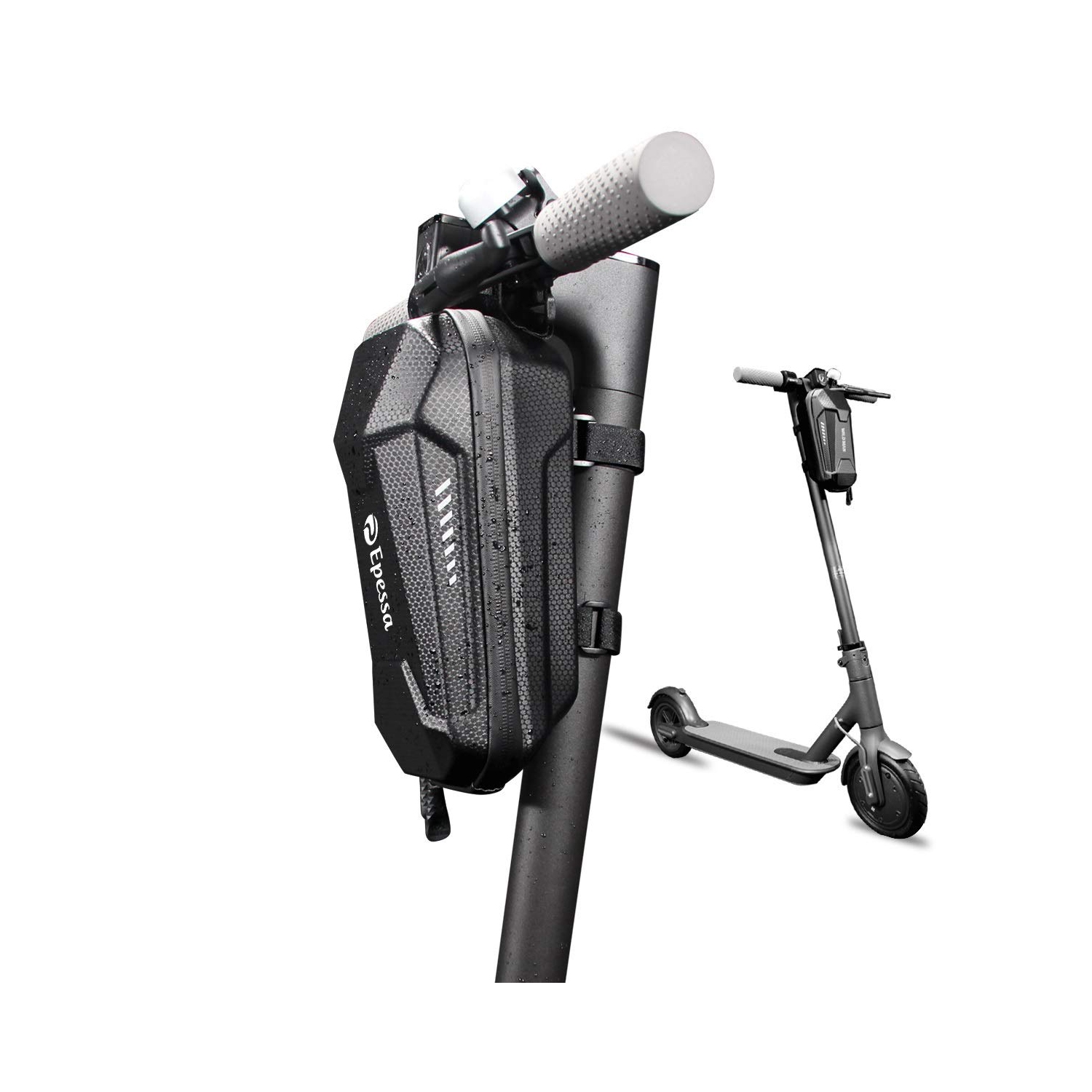 Scooter Storage Bag,Scooter Handlebar Bag,Front Hanging Bag Compatible with Mijia M365/M365 Pro/Segway ES1/ES2/ES3 Fit for Carrying Charger Tools