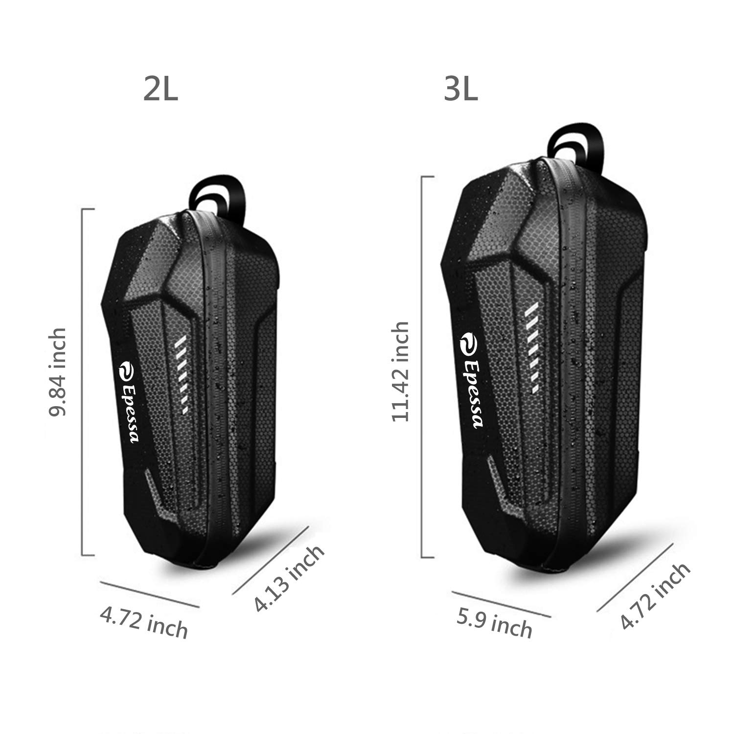 Scooter Storage Bag,Scooter Handlebar Bag,Front Hanging Bag Compatible with Mijia M365/M365 Pro/Segway ES1/ES2/ES3 Fit for Carrying Charger Tools