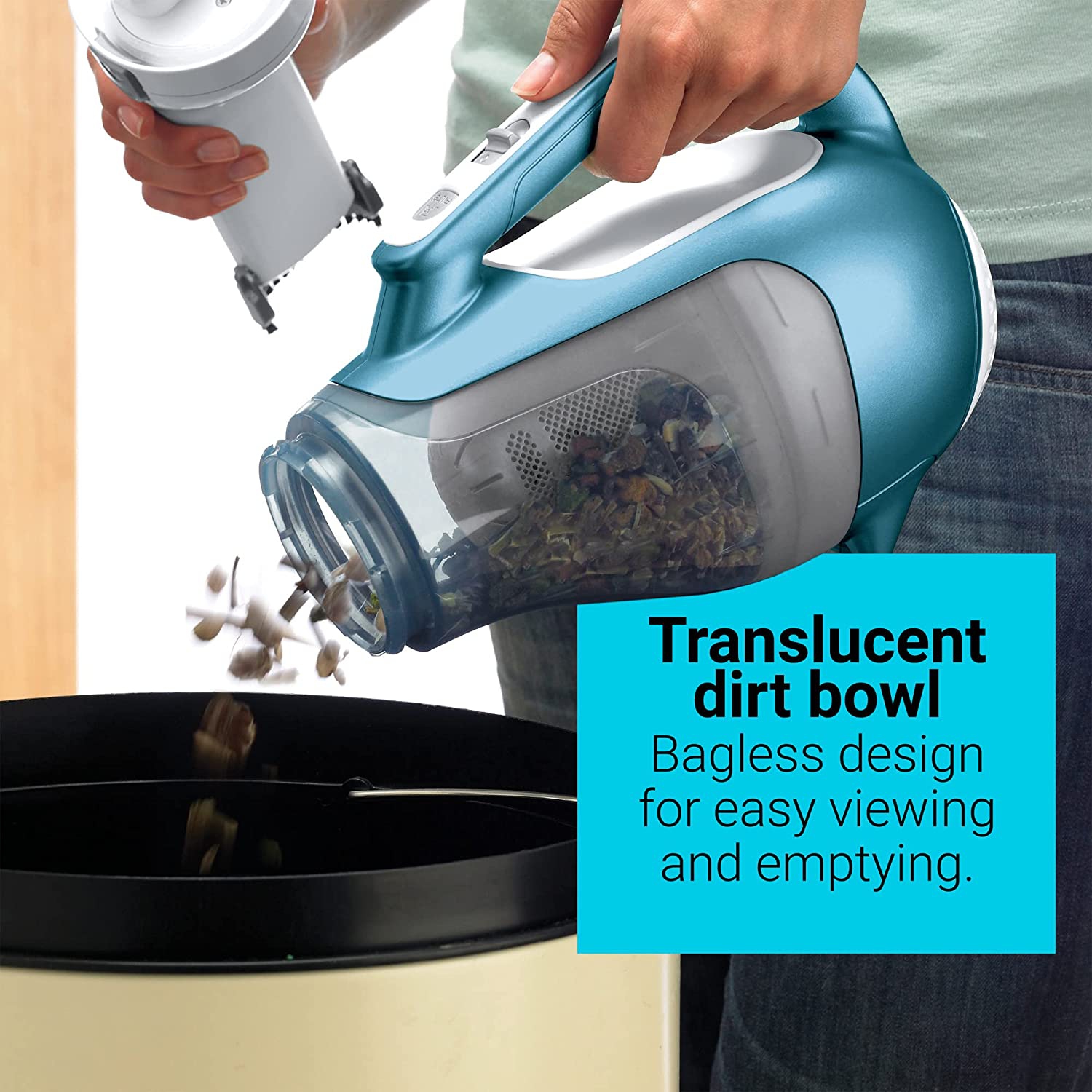 Black + Decker Dustbuster AdvancedCleanlessless vide de poche