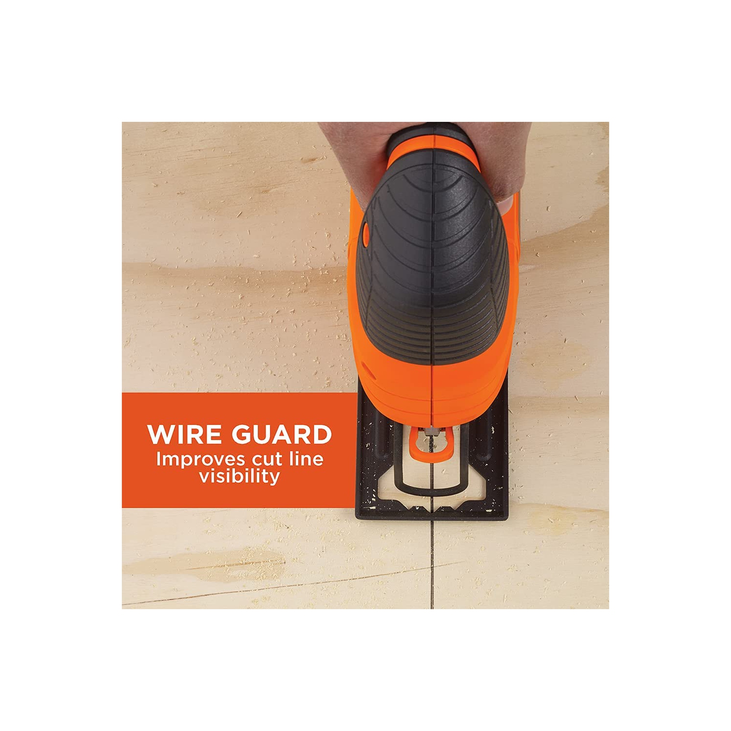 Saw Black + Decker Jig, 4,5-AMP