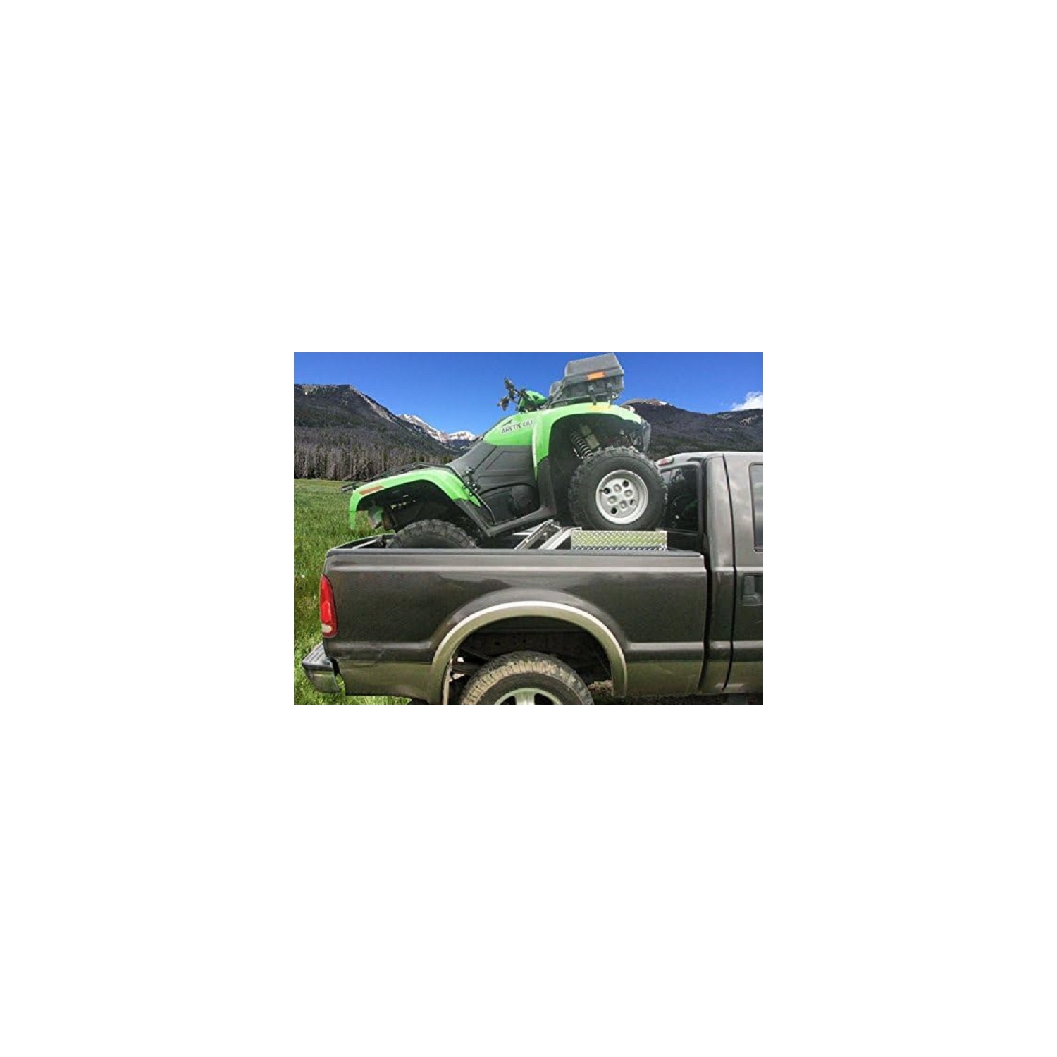 T-6061 Élévateur de VTT en aluminium soudé avec rampes