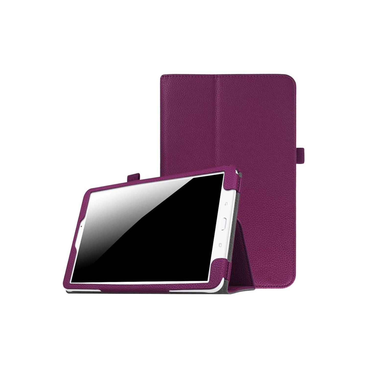 K Slim Case for Samsung Galaxy Tab E 9.6'', Lightweight Stand Cover for Samsung Galaxy Tab E 9.6 Inch Tablet 2015 Released Model SM-T560 T561 T565 and SM-T567V, Purple