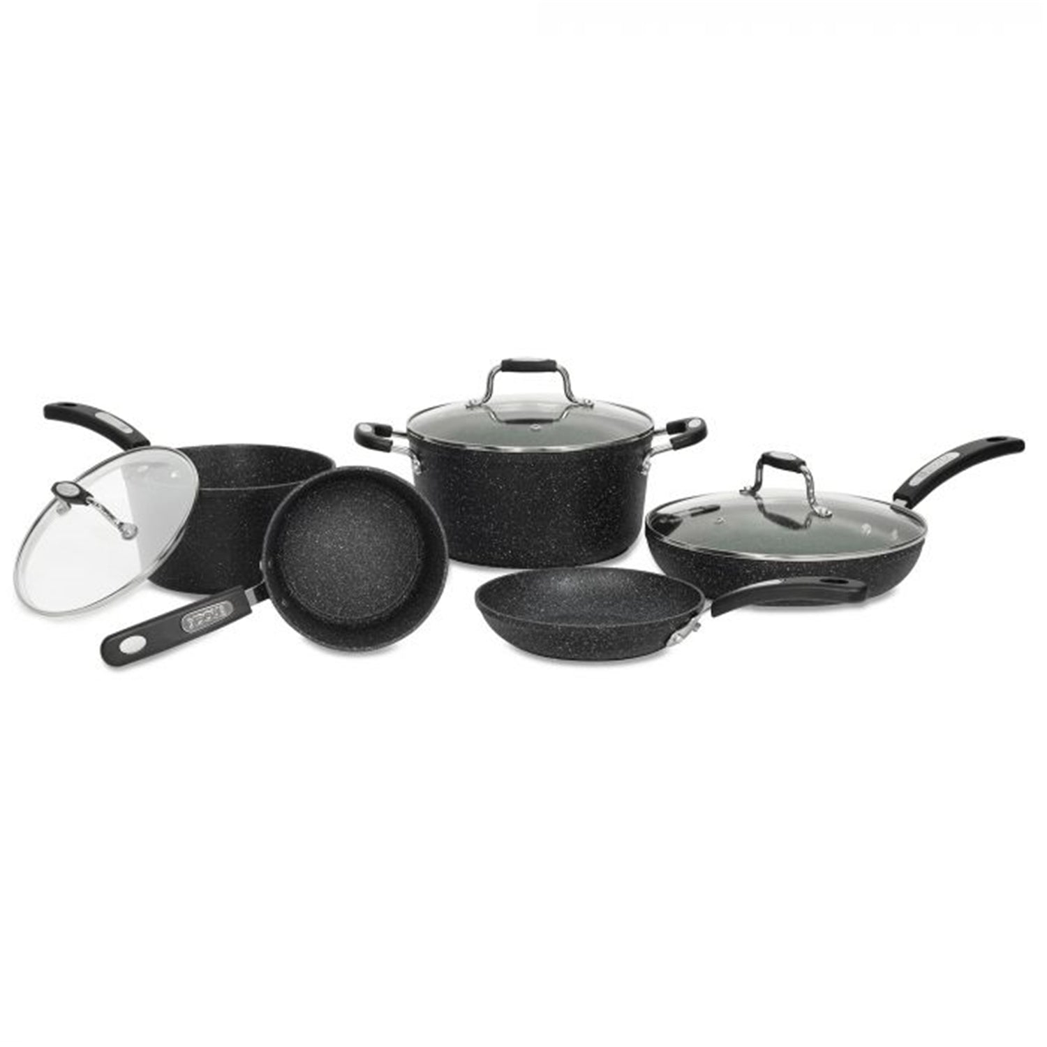 The Rock 8 Piece Non-Stick Cookware Set
