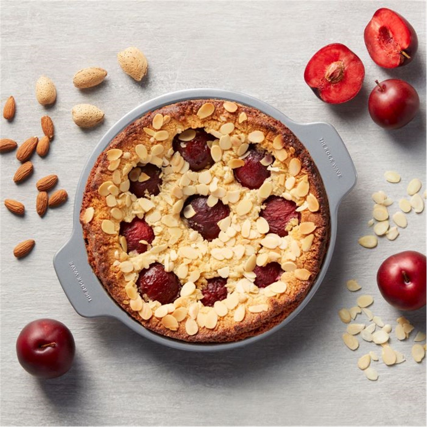 Starfrit - Ensemble de 2 Moule de Cuisson Rond The Rock Wave, Diamètre de 9", Acier au Carbone