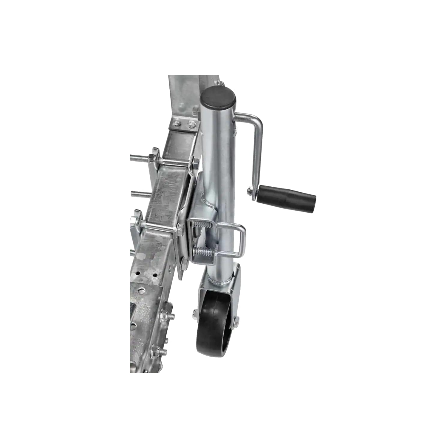 Cric de remorque avec roue Capacité de 1000 livres