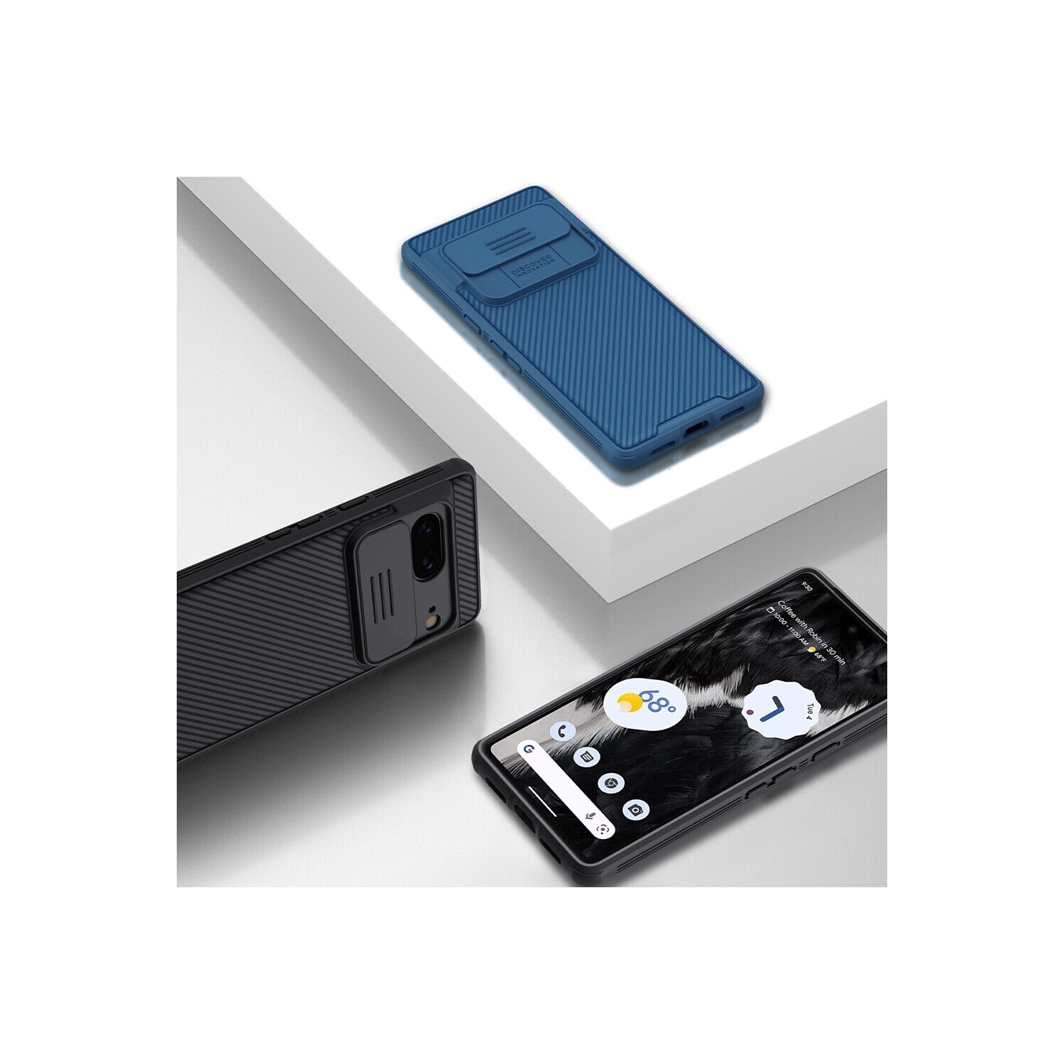 Étui pour Pixel 7 Pro de Google, étui CamShield Pro de Nillkin pour Pixel 7 Pro avec couvercle de caméra, pour Pixel 7 Pro de Google, étui 5G 6,7 po