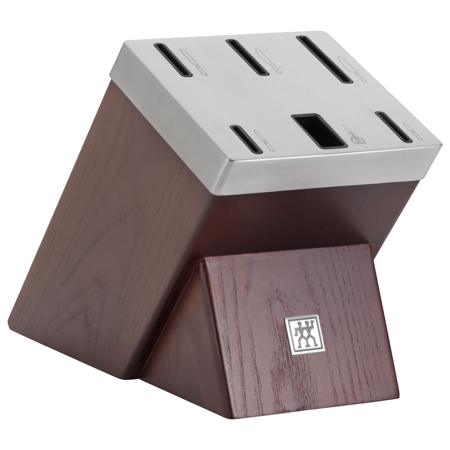 ZWILLING Pro – Ensemble de 7 blocs d'auto-affûtage, brun