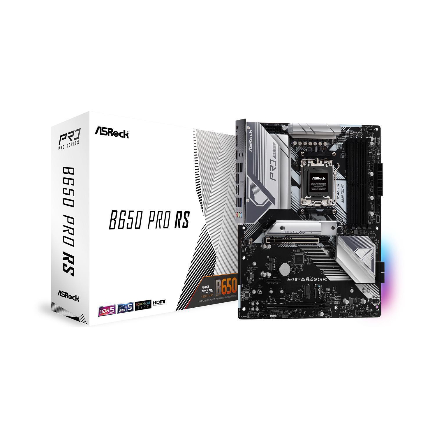 ASRock PRO B650 PRO RS AM5 ATX Mainboard