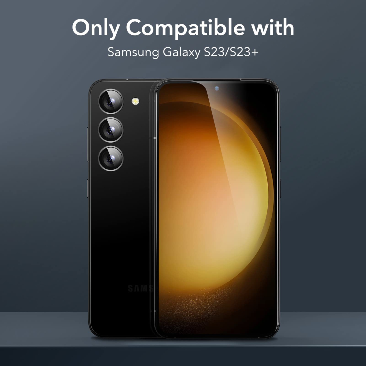 S23, S23 plus, protecteurs d’objectif individuels, verre trempé ultra-mince résistant aux égratignures pour Samsung Galaxy S23, S23 plus, ensemble de