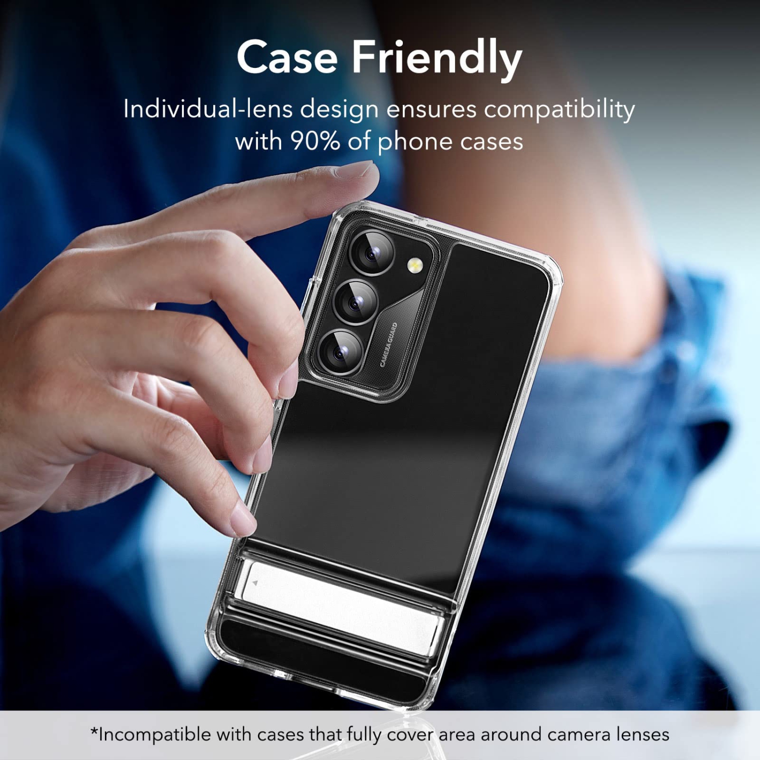 S23, S23 plus, protecteurs d’objectif individuels, verre trempé ultra-mince résistant aux égratignures pour Samsung Galaxy S23, S23 plus, ensemble de